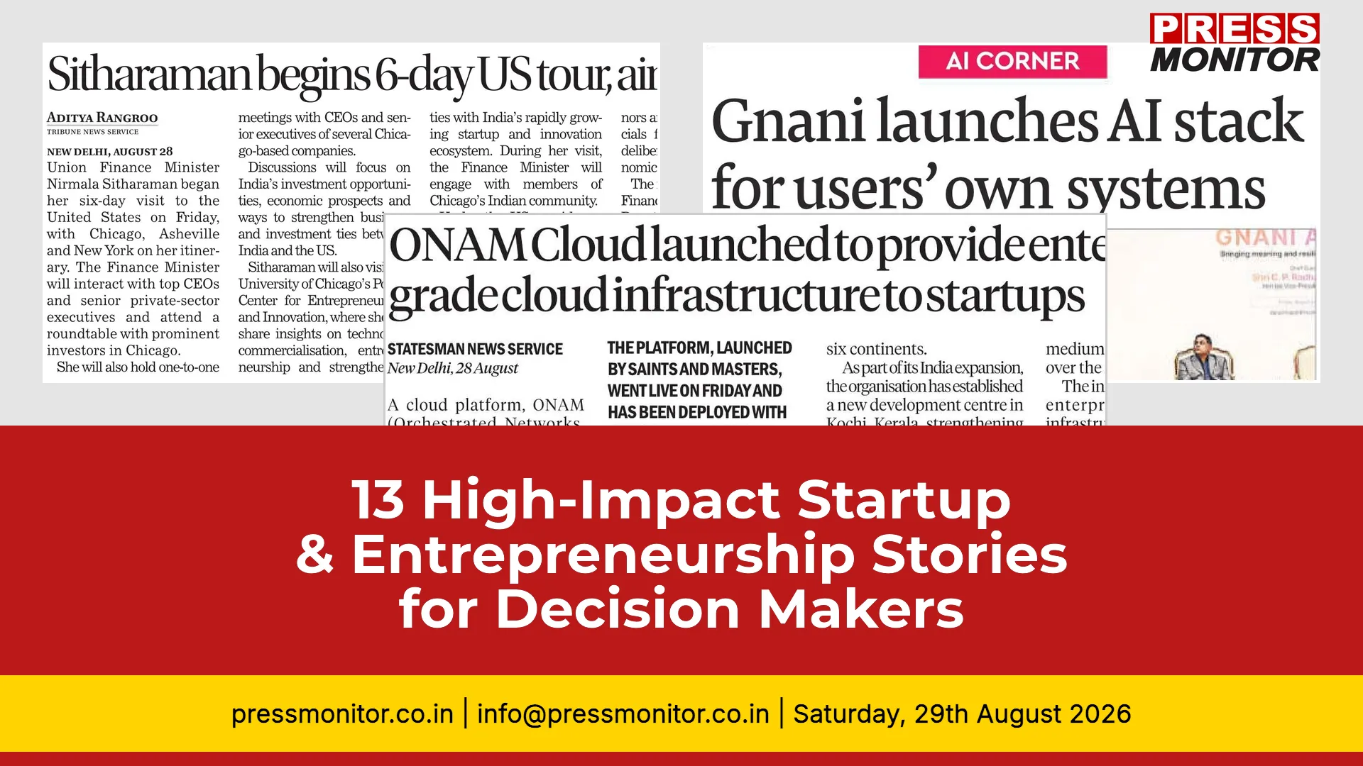 13 High-Impact Startup & Entrepreneurship Stories for Decision Makers