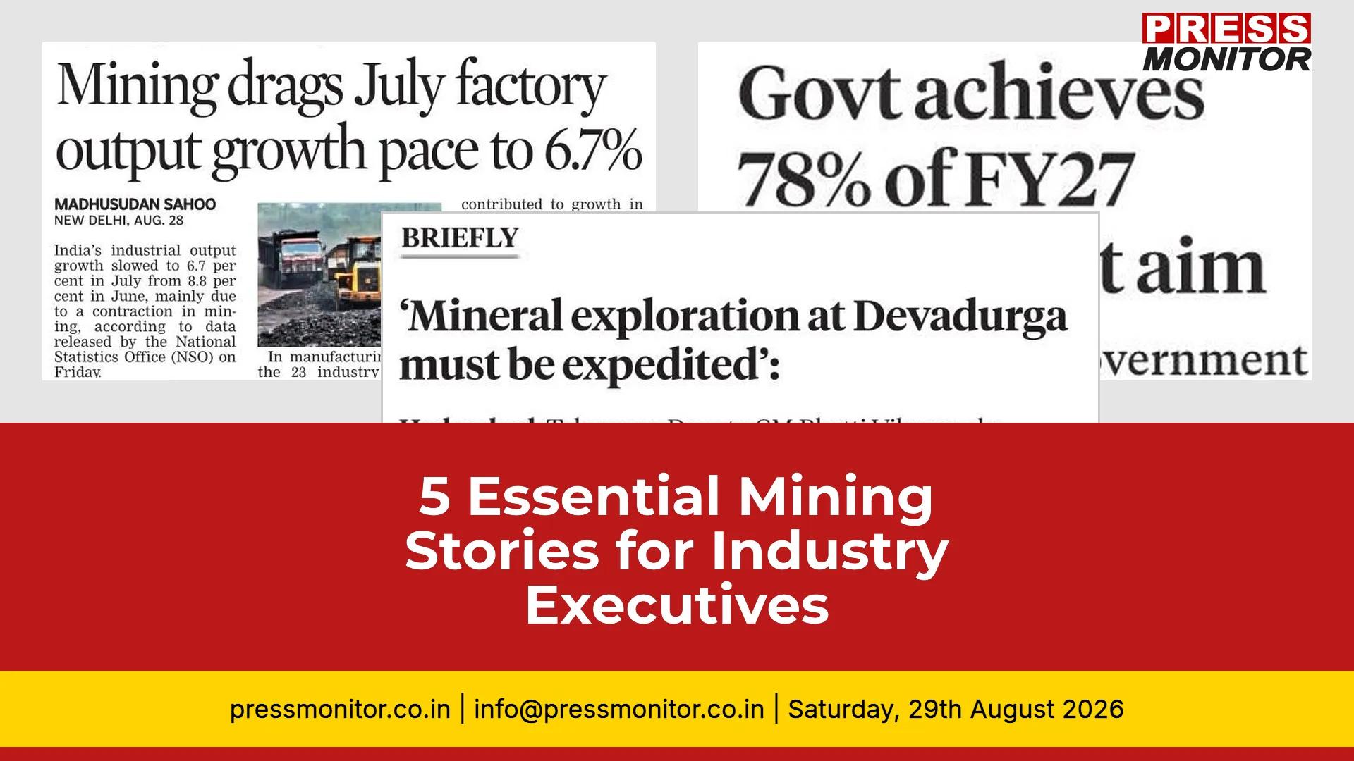 5 Essential Mining Stories for Industry Executives