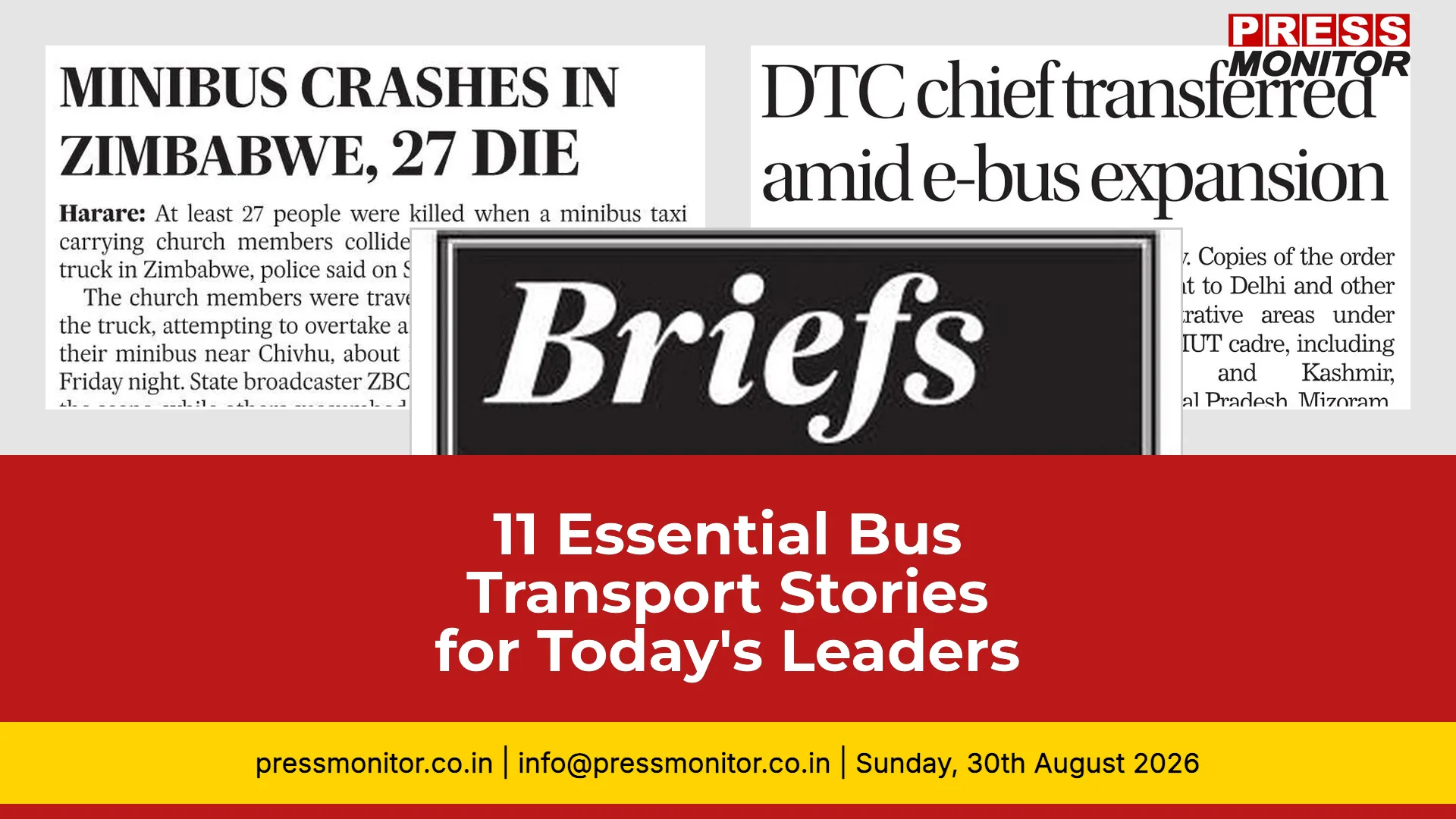 11 Essential Bus Transport Stories for Today's Leaders