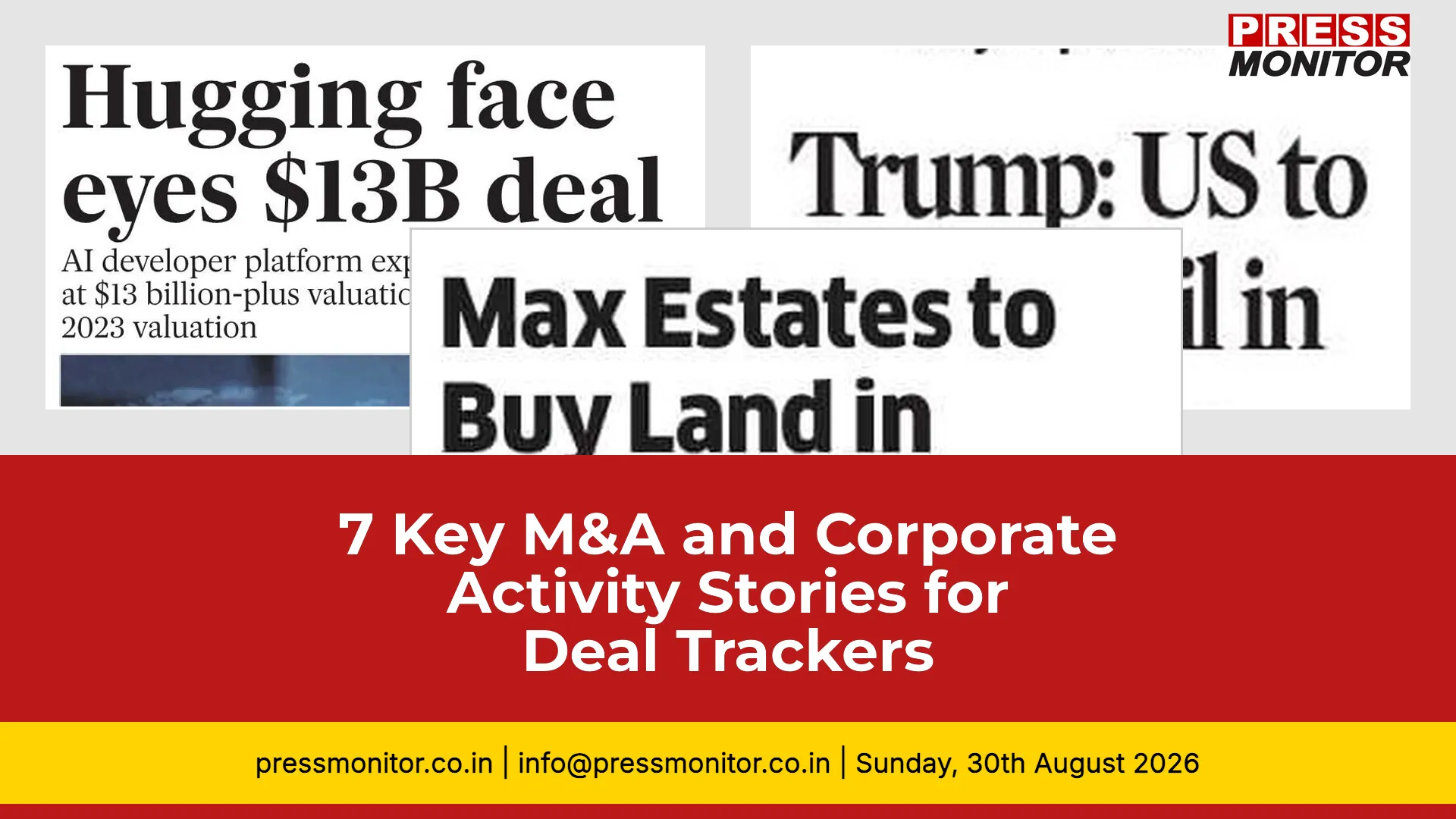 7 Key M&A and Corporate Activity Stories for Deal Trackers