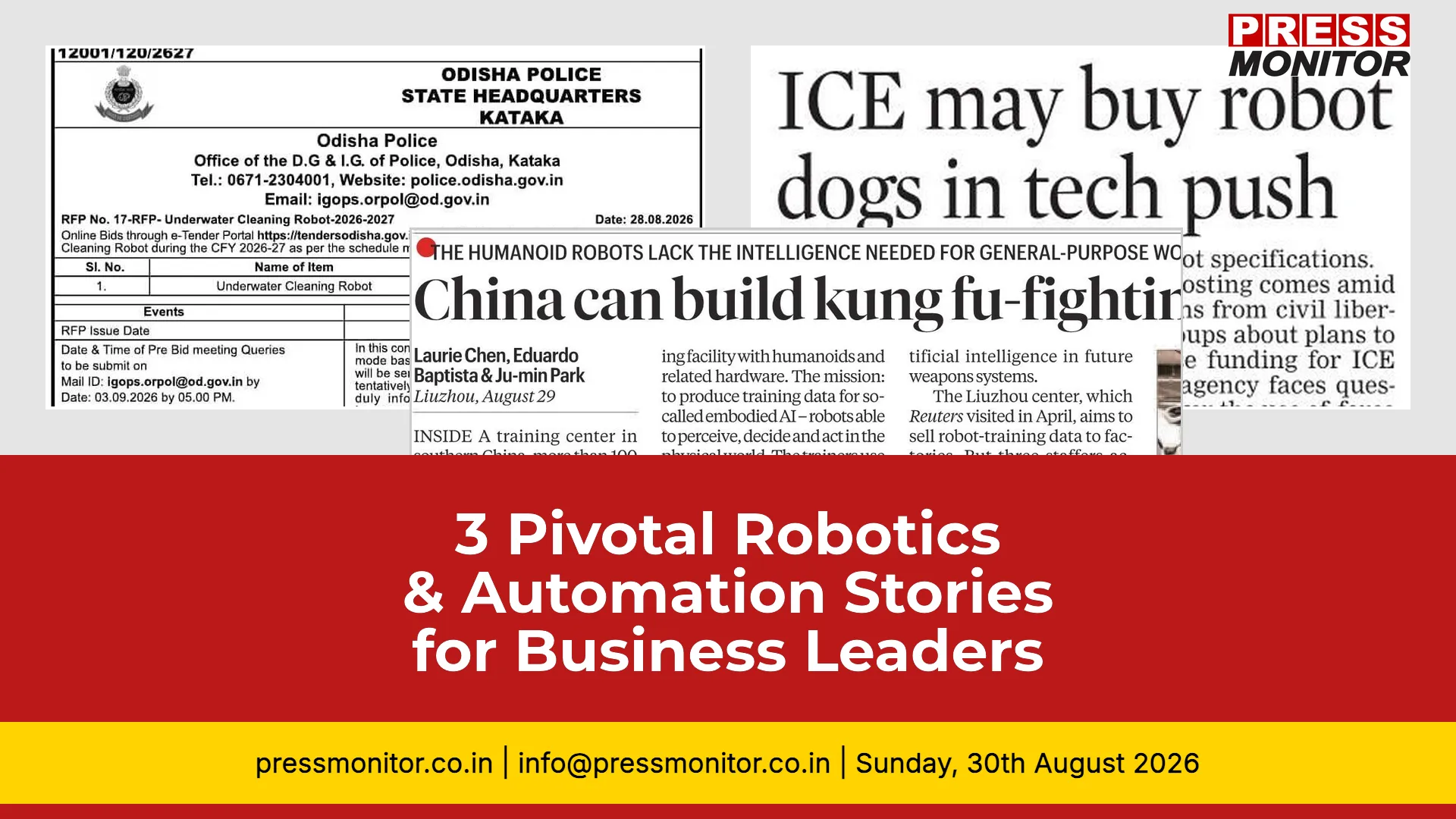 3 Pivotal Robotics & Automation Stories for Business Leaders