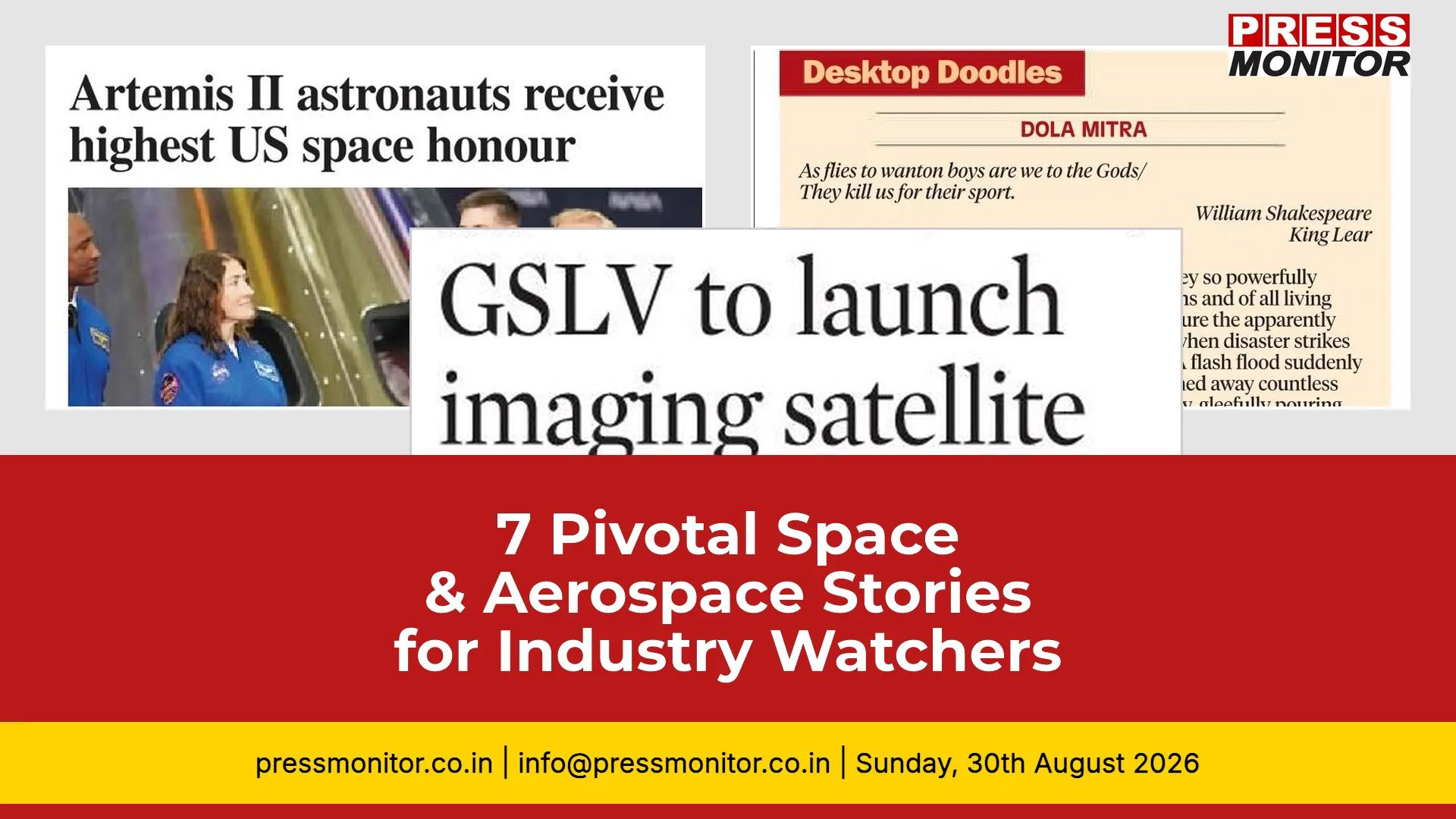 7 Pivotal Space & Aerospace Stories for Industry Watchers