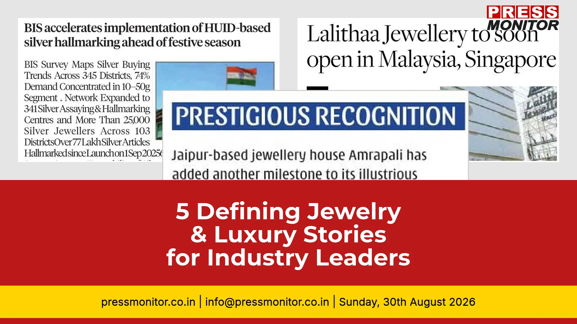 5 Defining Jewelry & Luxury Stories for Industry Leaders