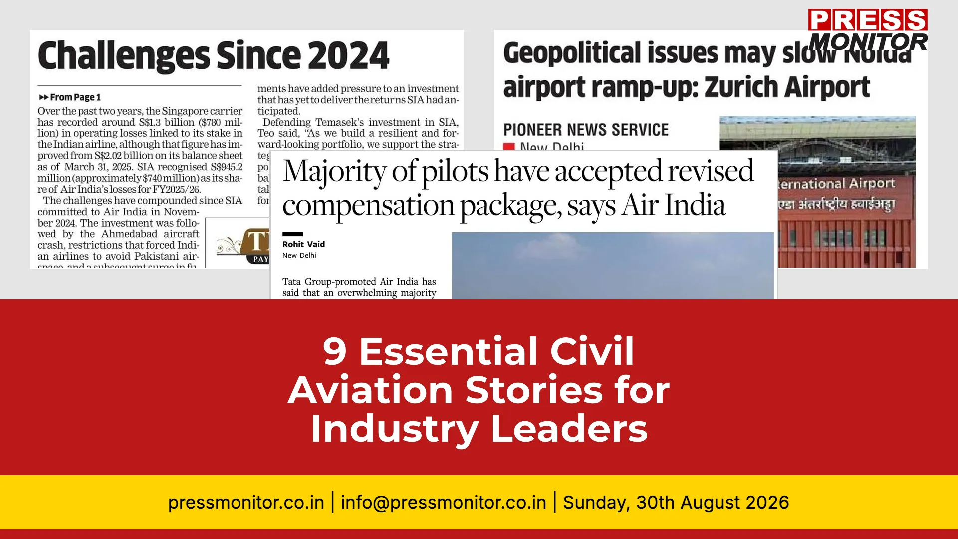 9 Essential Civil Aviation Stories for Industry Leaders