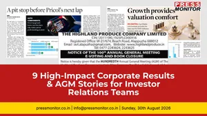 9 High-Impact Corporate Results & AGM Stories for Investor Relations Teams