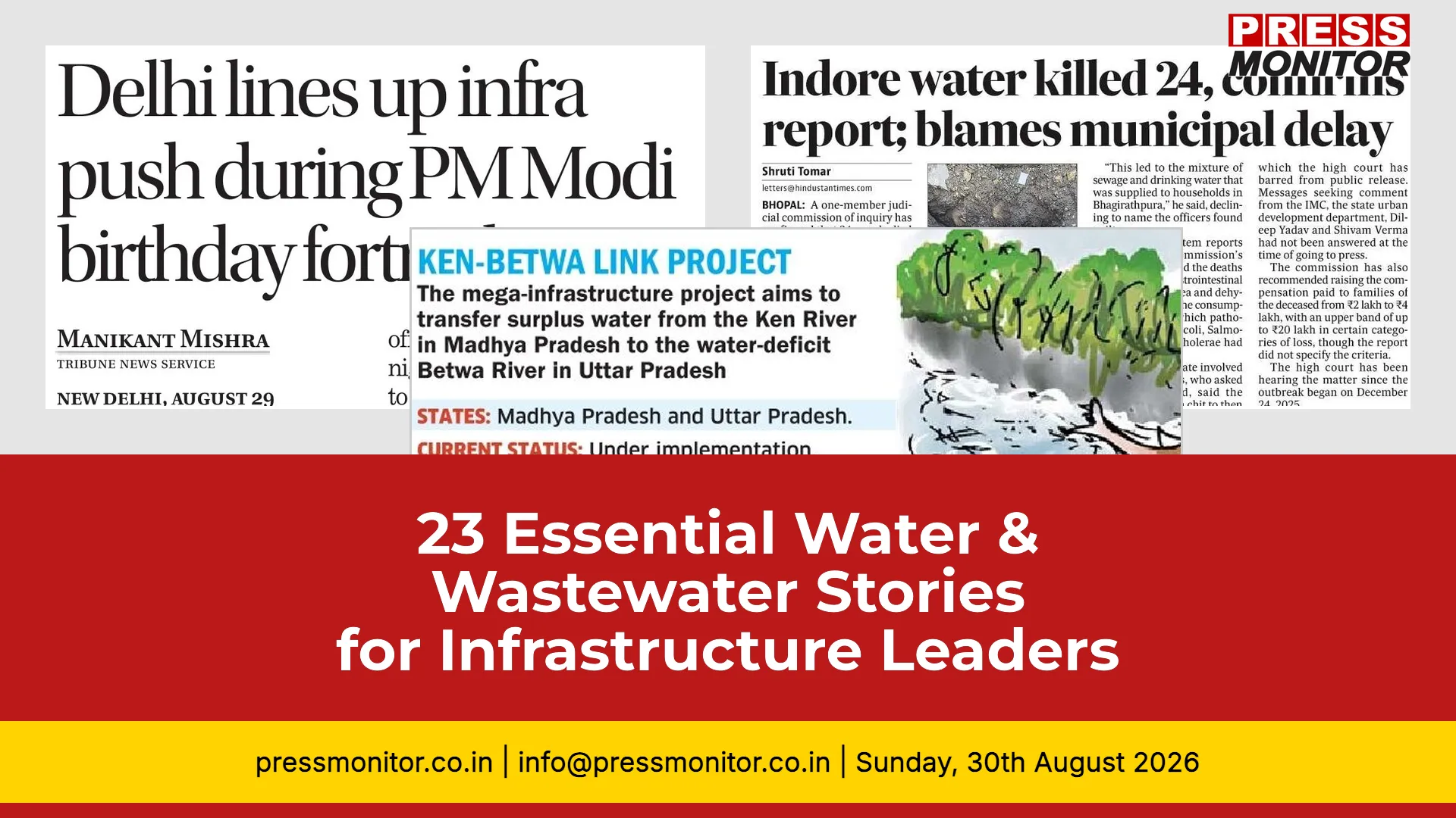 23 Essential Water & Wastewater Stories for Infrastructure Leaders