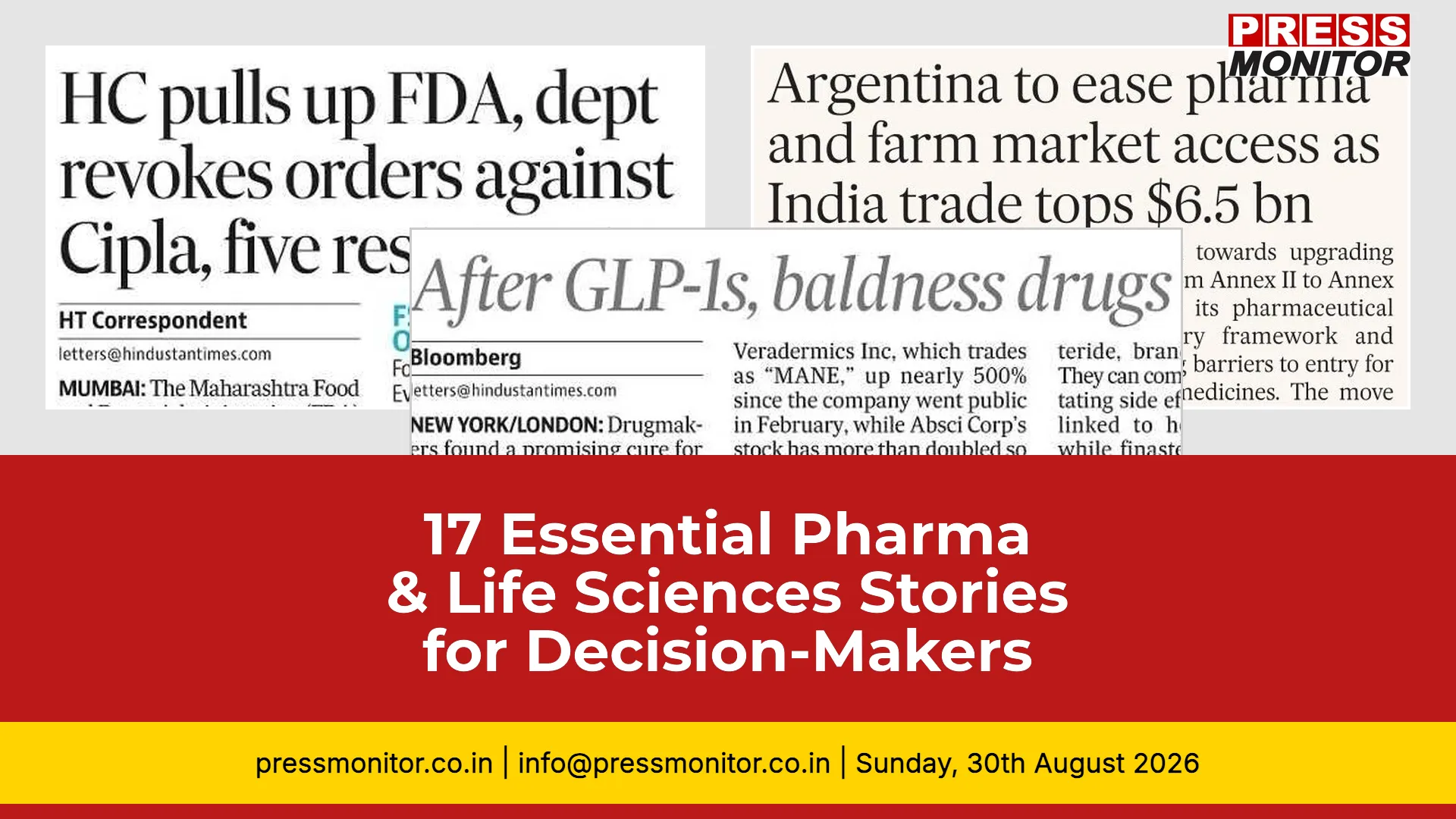 17 Essential Pharma & Life Sciences Stories for Decision-Makers