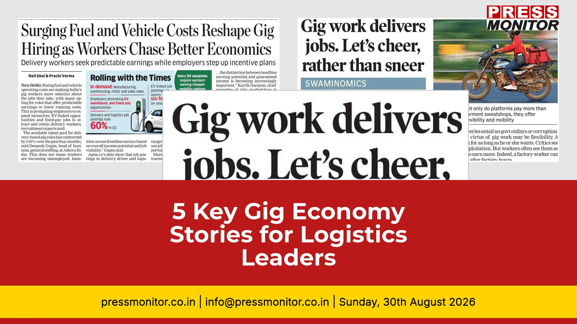 5 Key Gig Economy Stories for Logistics Leaders