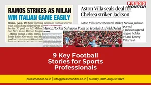 9 Key Football Stories for Sports Professionals