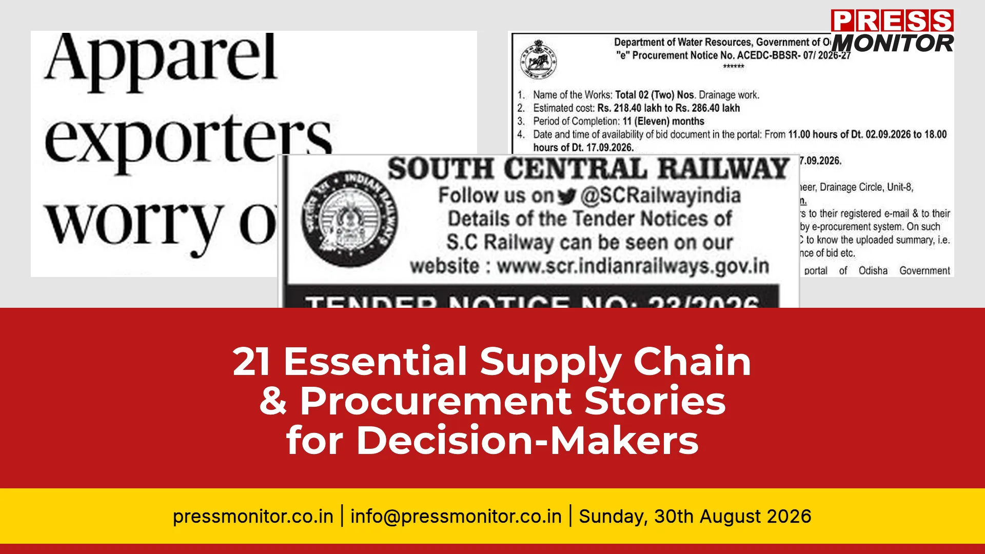 21 Essential Supply Chain & Procurement Stories for Decision-Makers