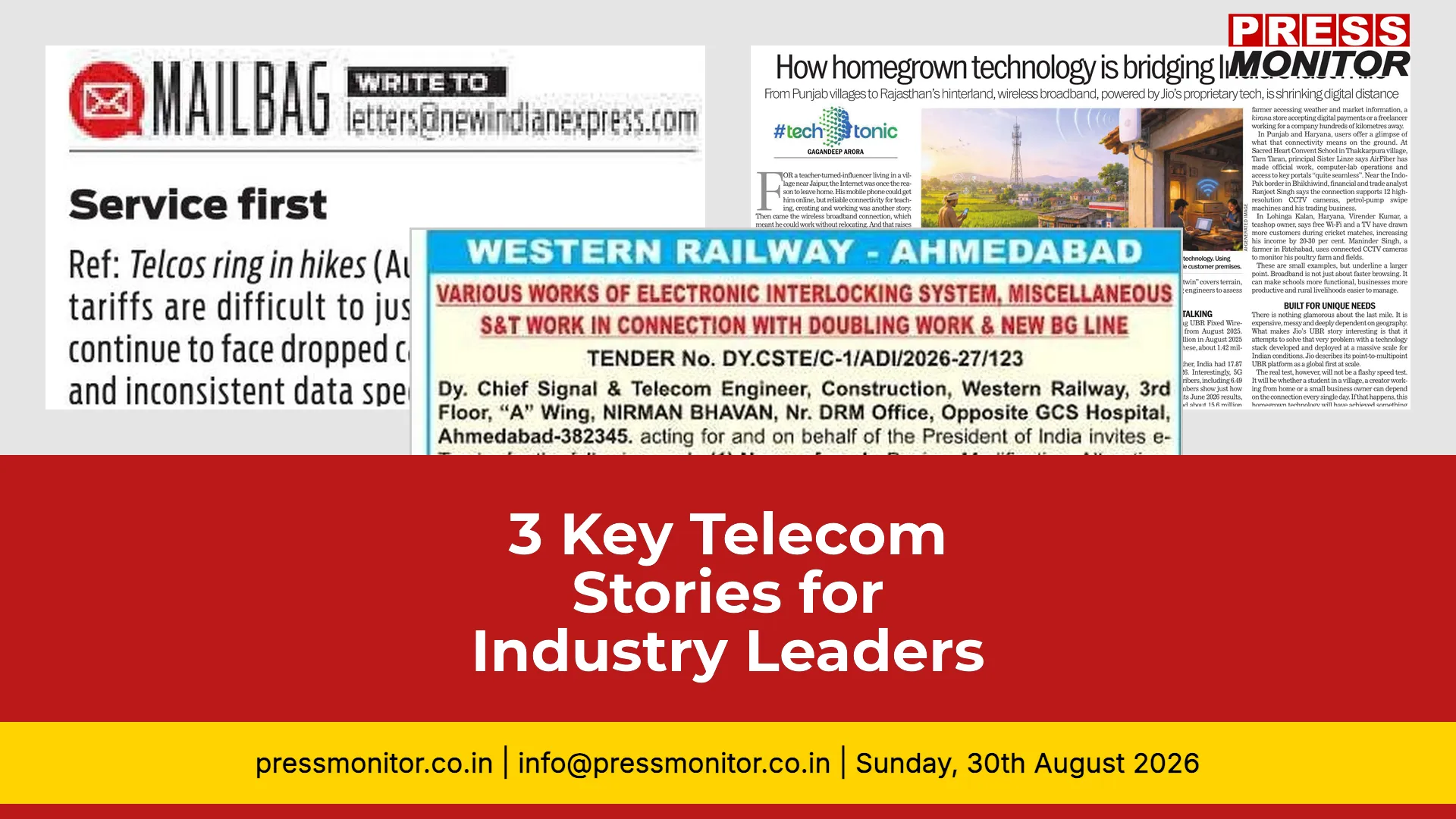 3 Key Telecom Stories for Industry Leaders