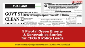 5 Pivotal Green Energy & Renewables Stories for CFOs