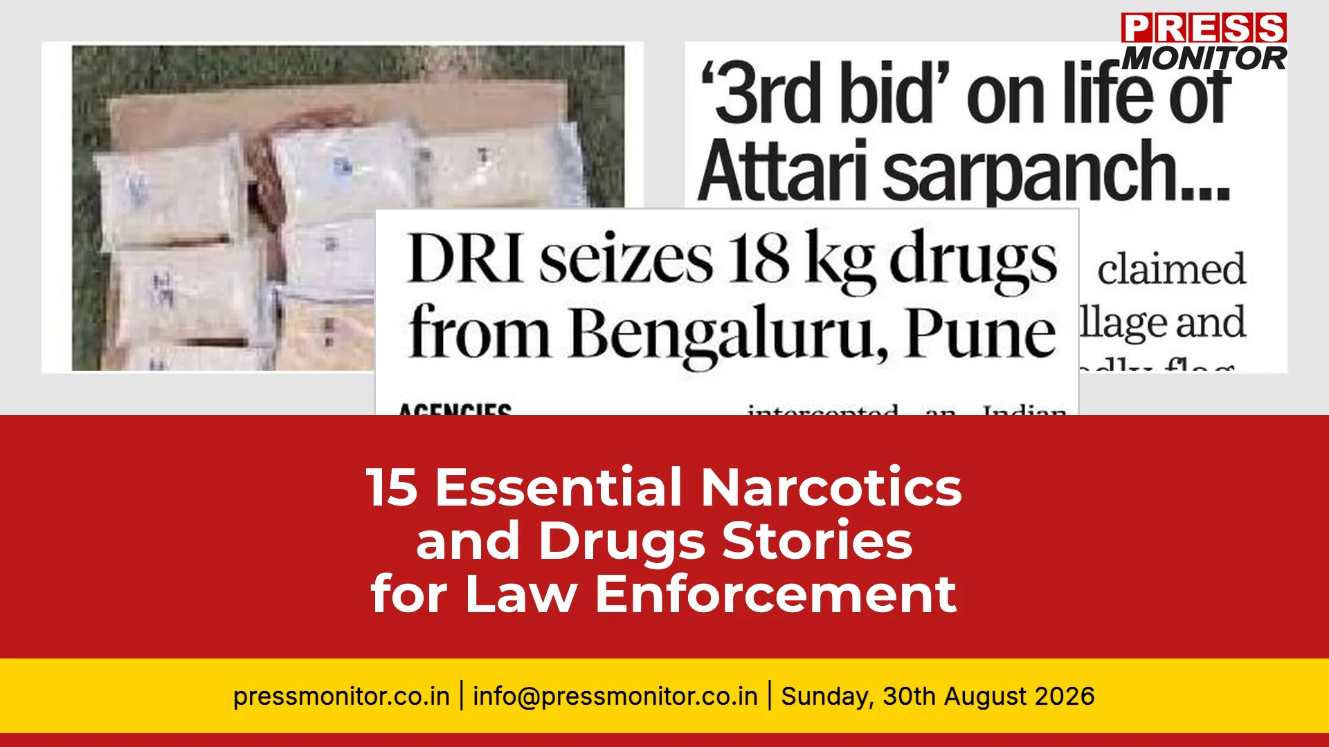 15 Essential Narcotics & Drugs Stories for Law Enforcement
