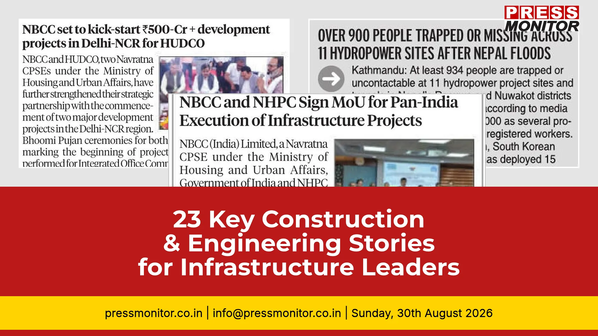 23 Key Construction & Engineering Stories for Infrastructure Leaders