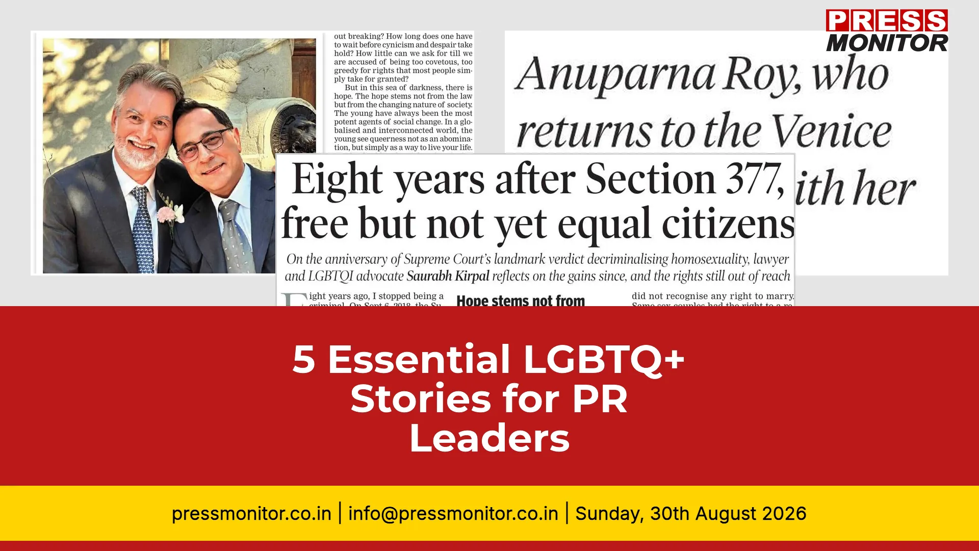 5 Essential LGBTQ+ Stories for PR Leaders