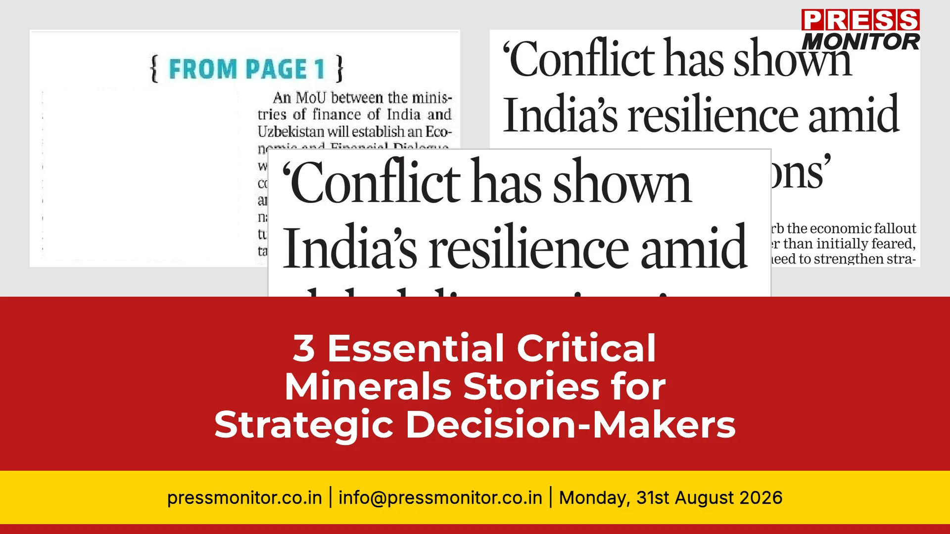 3 Essential Critical Minerals Stories for Strategic Decision-Makers