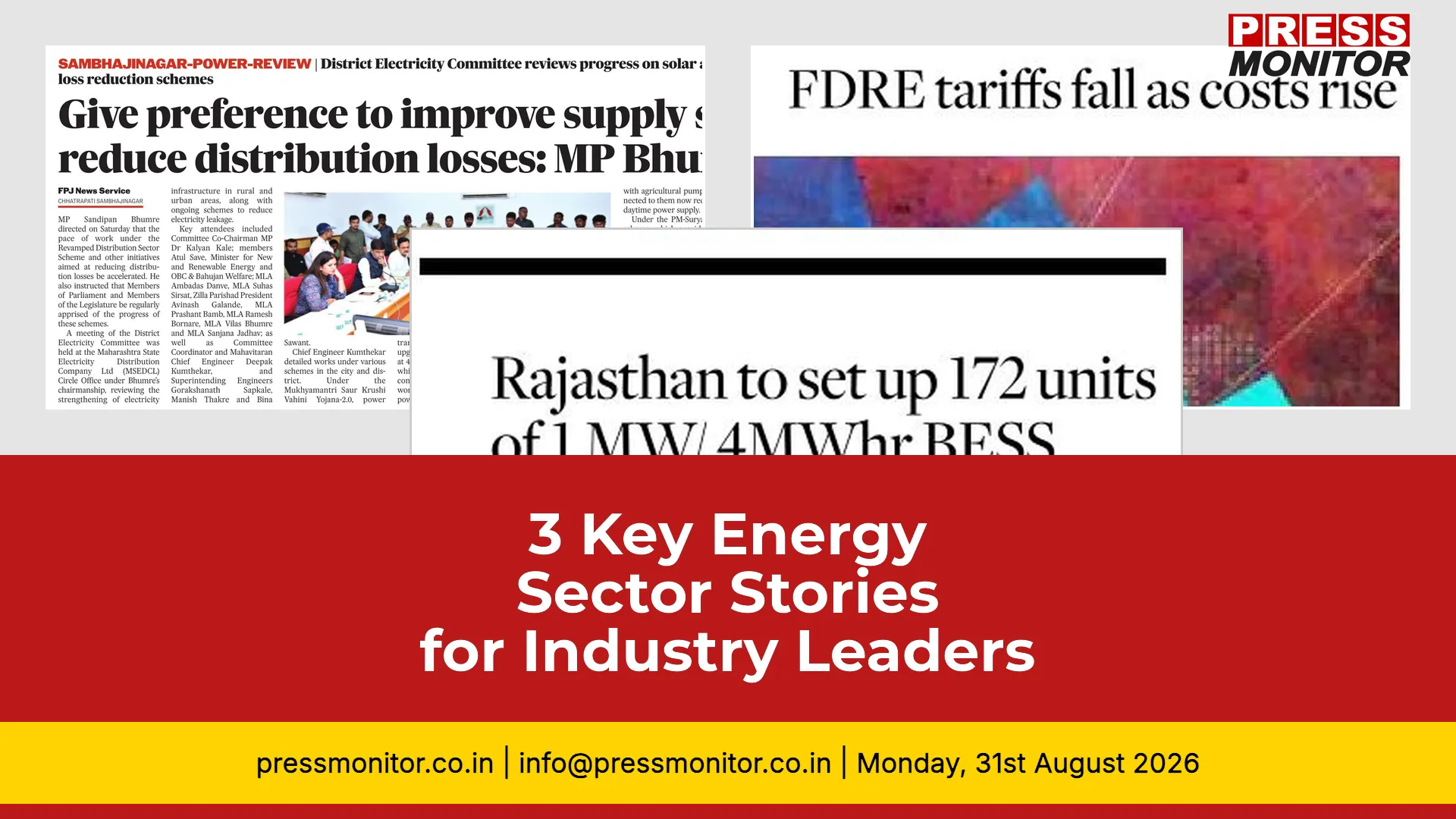 3 Key Energy Sector Stories for Industry Leaders