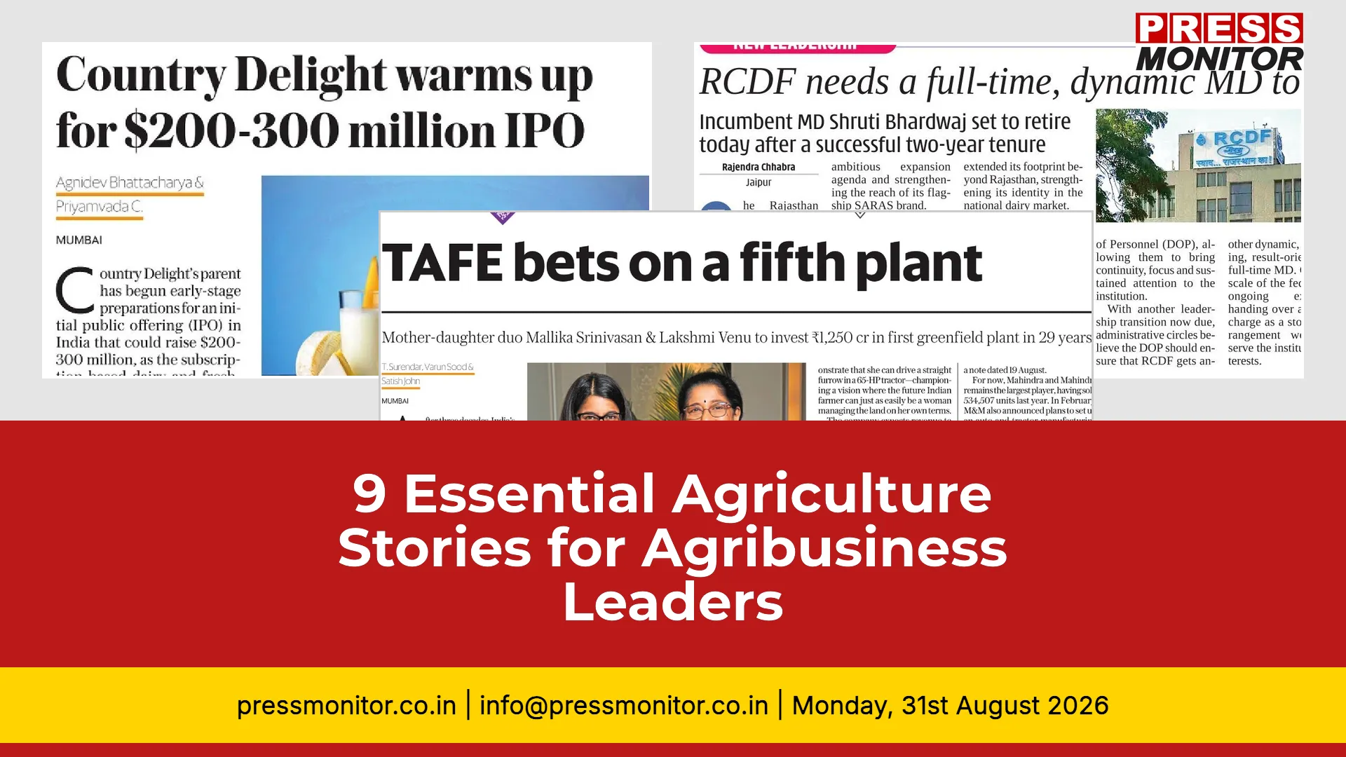 9 Essential Agriculture Stories for Agribusiness Leaders