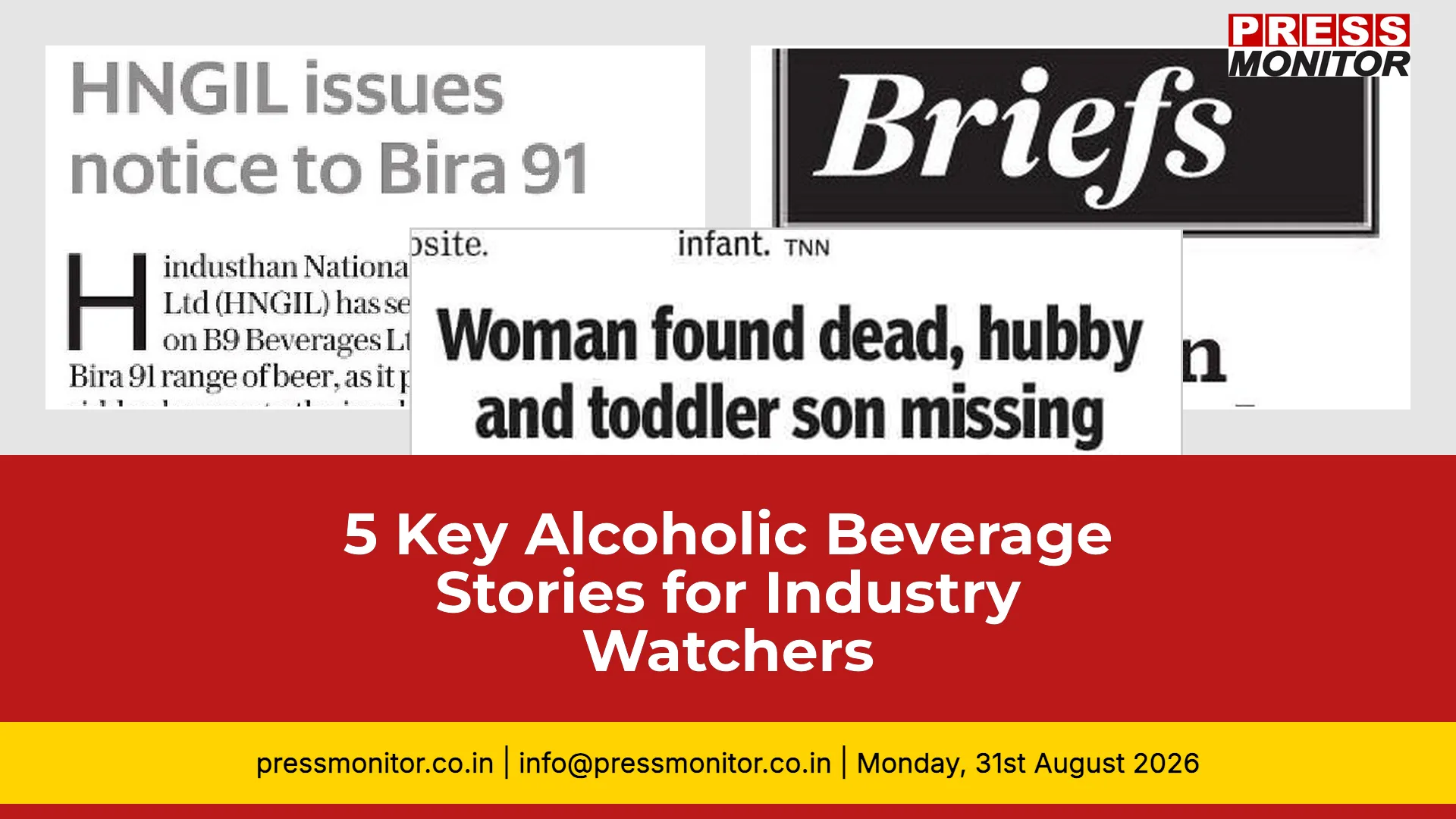 5 Key Alcoholic Beverage Stories for Industry Watchers