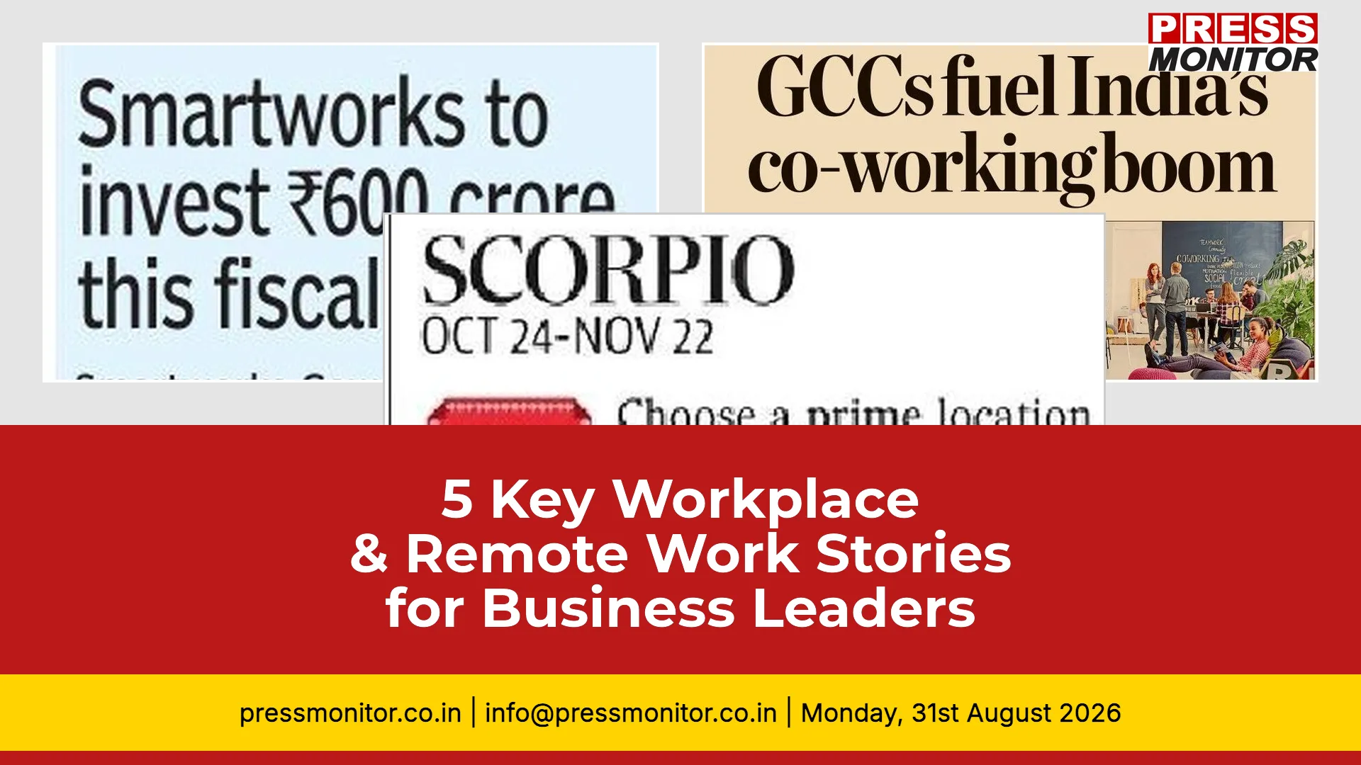 5 Key Workplace & Remote Work Stories for Business Leaders