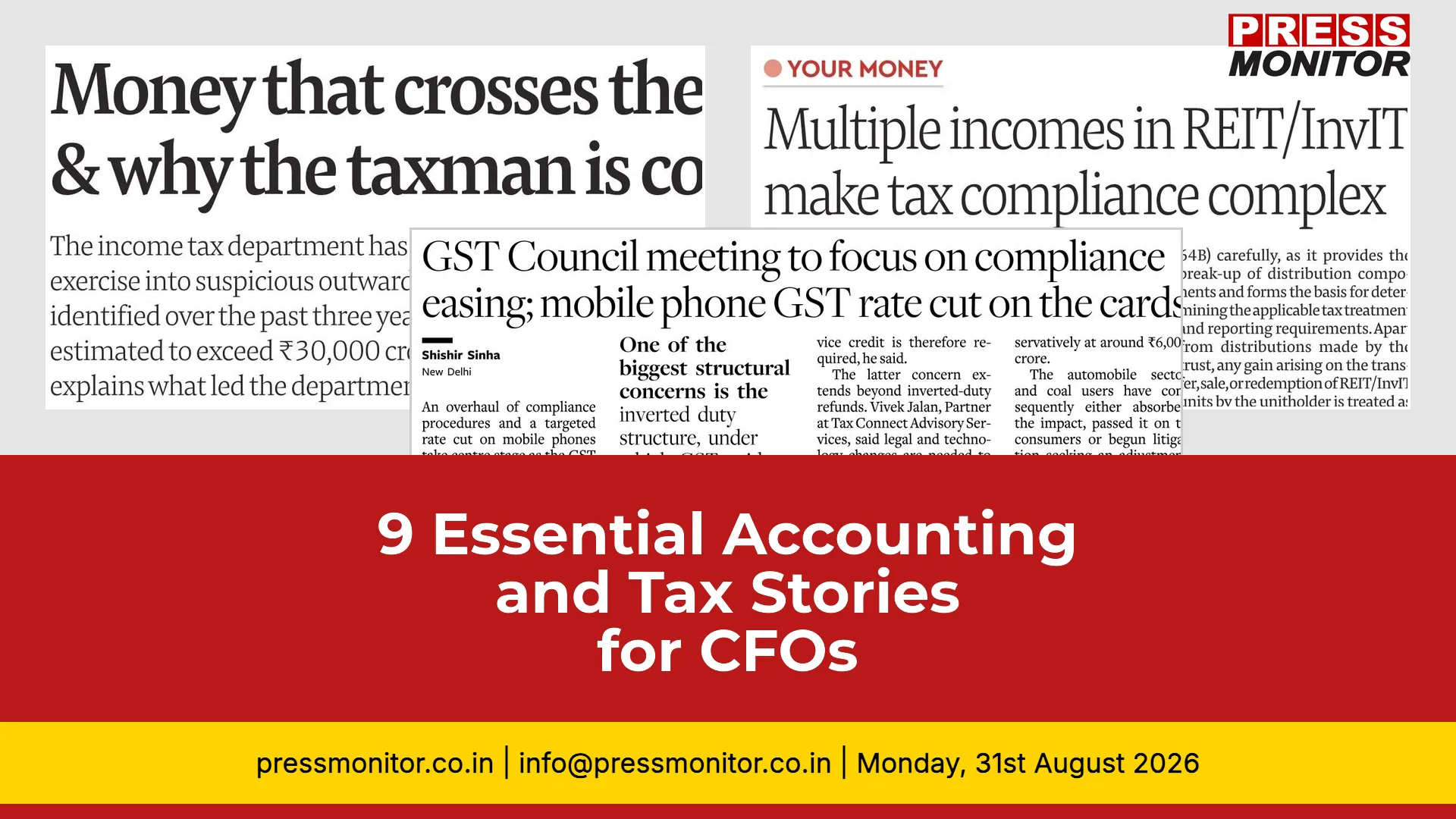 9 Essential Accounting and Tax Stories for CFOs