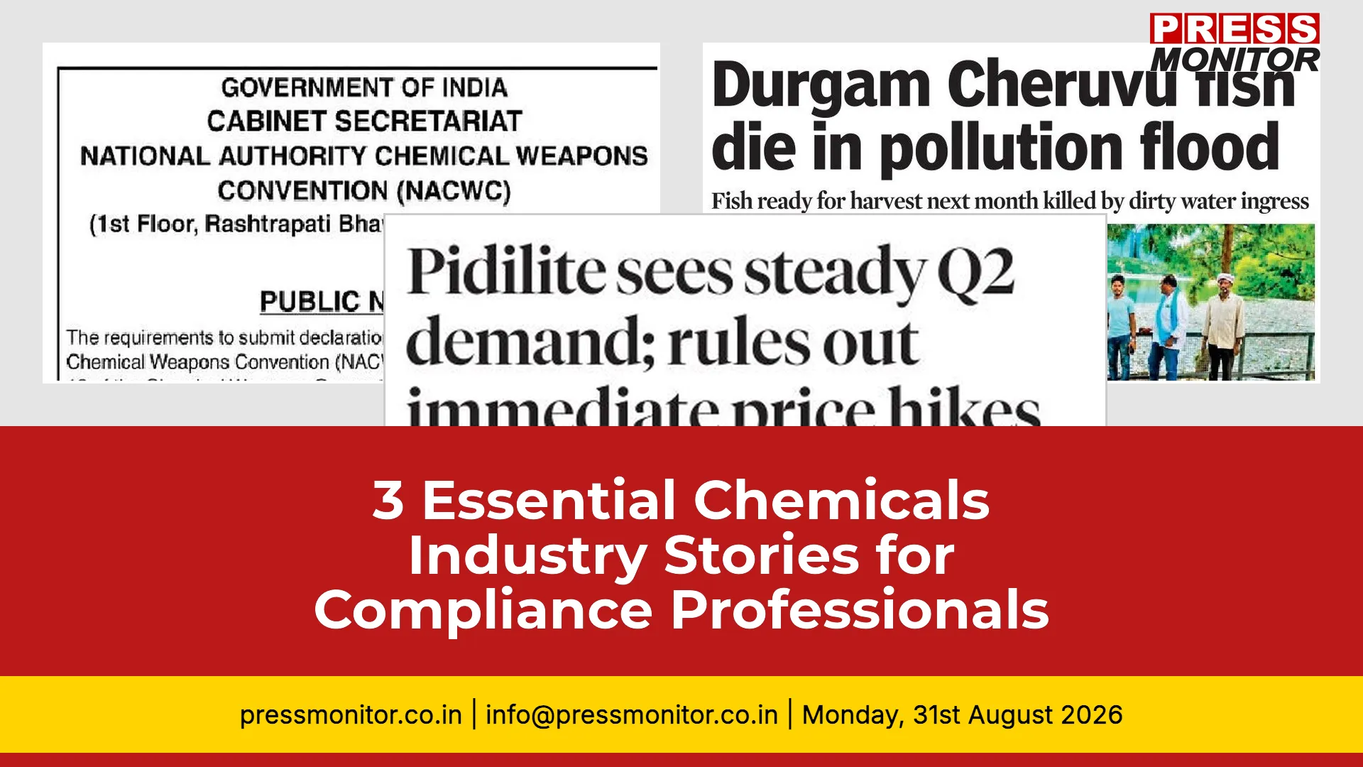 3 Essential Chemicals Industry Stories for Compliance Professionals
