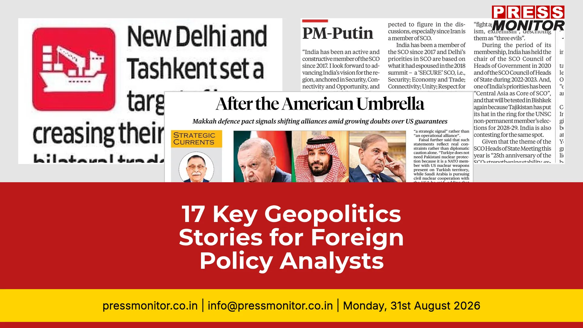 17 Key Geopolitics Stories for Foreign Policy Analysts
