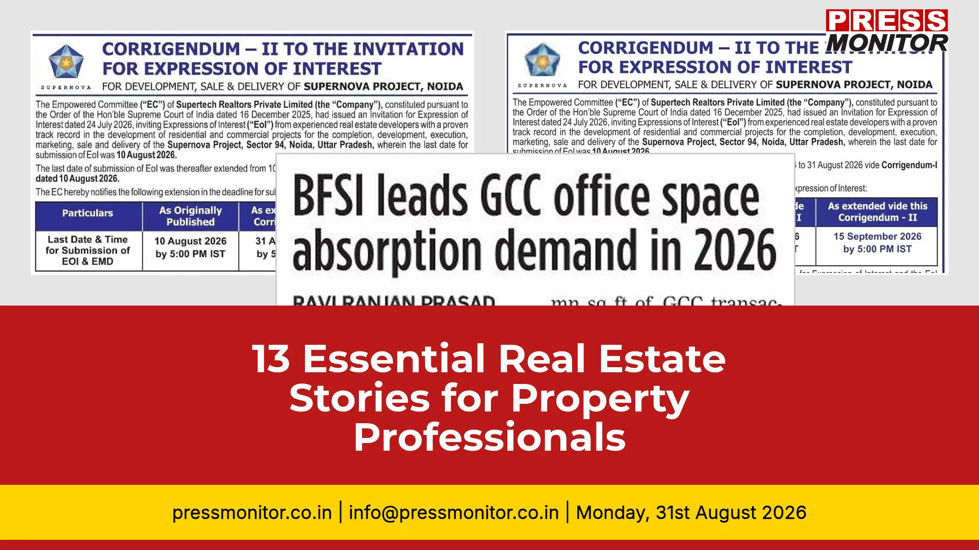 13 Essential Real Estate Stories for Property Professionals