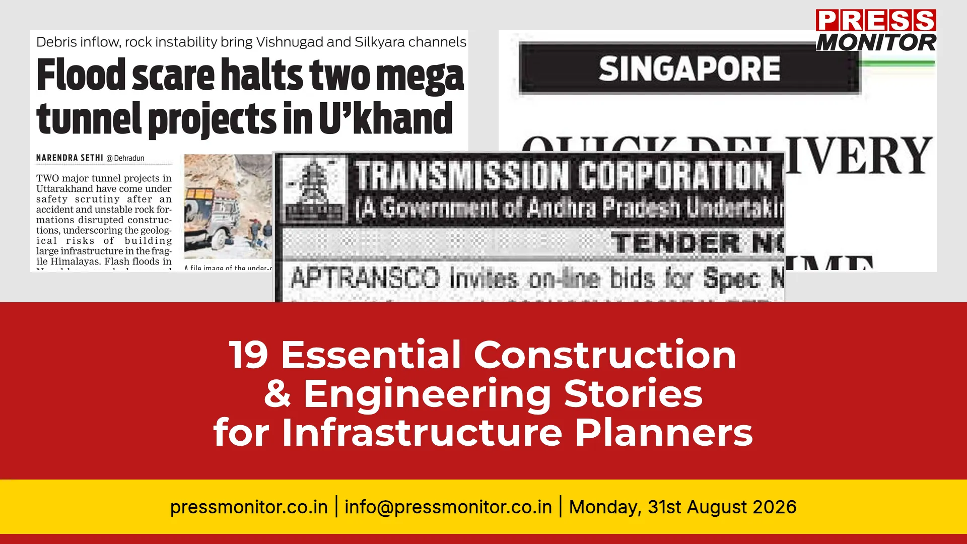 19 Essential Construction & Engineering Stories for Infrastructure Planners