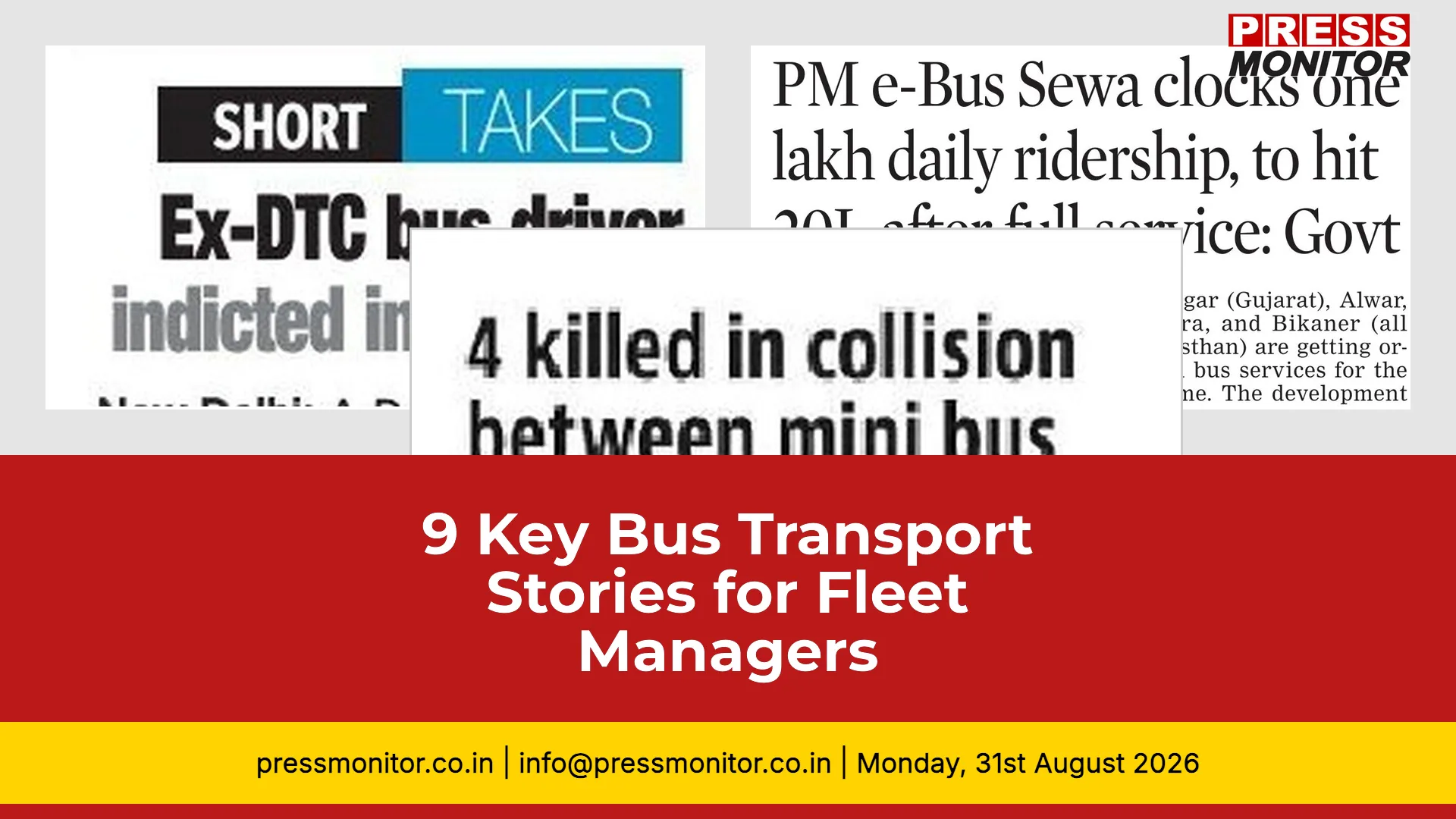 9 Key Bus Transport Stories for Fleet Managers