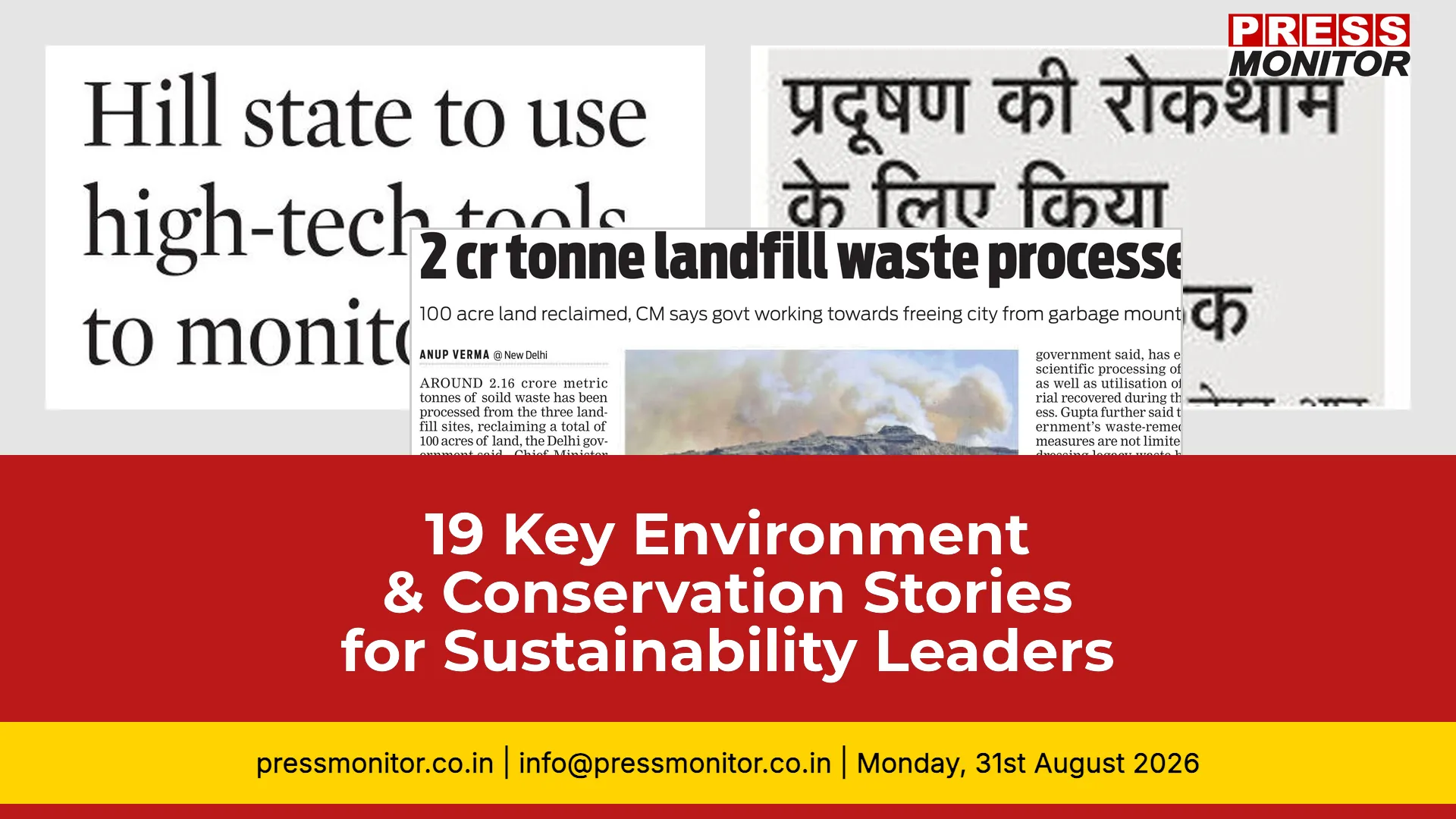 19 Key Environment & Conservation Stories for Sustainability Leaders