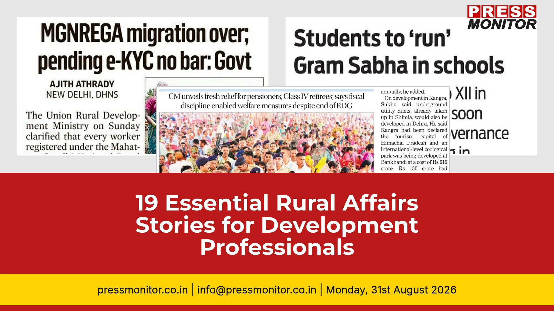 19 Essential Rural Affairs Stories for Development Professionals