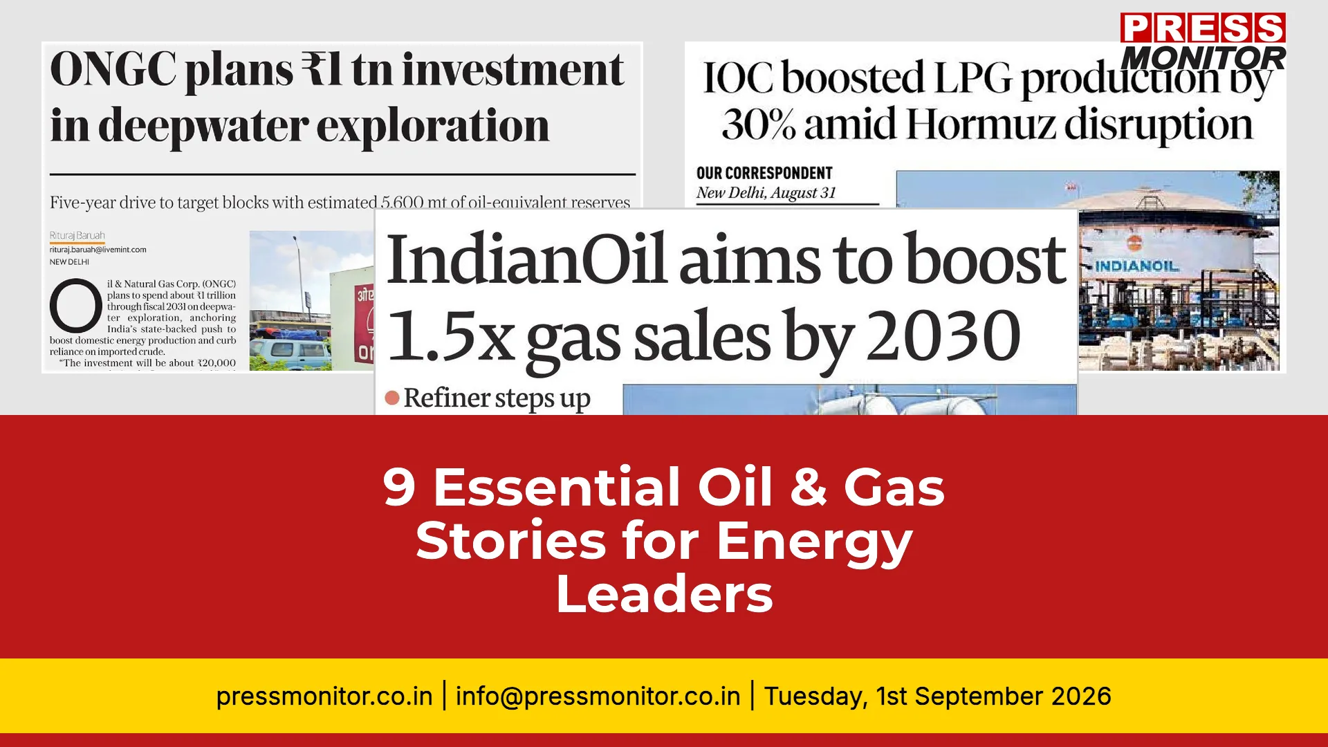 9 Essential Oil & Gas Stories for Energy Leaders