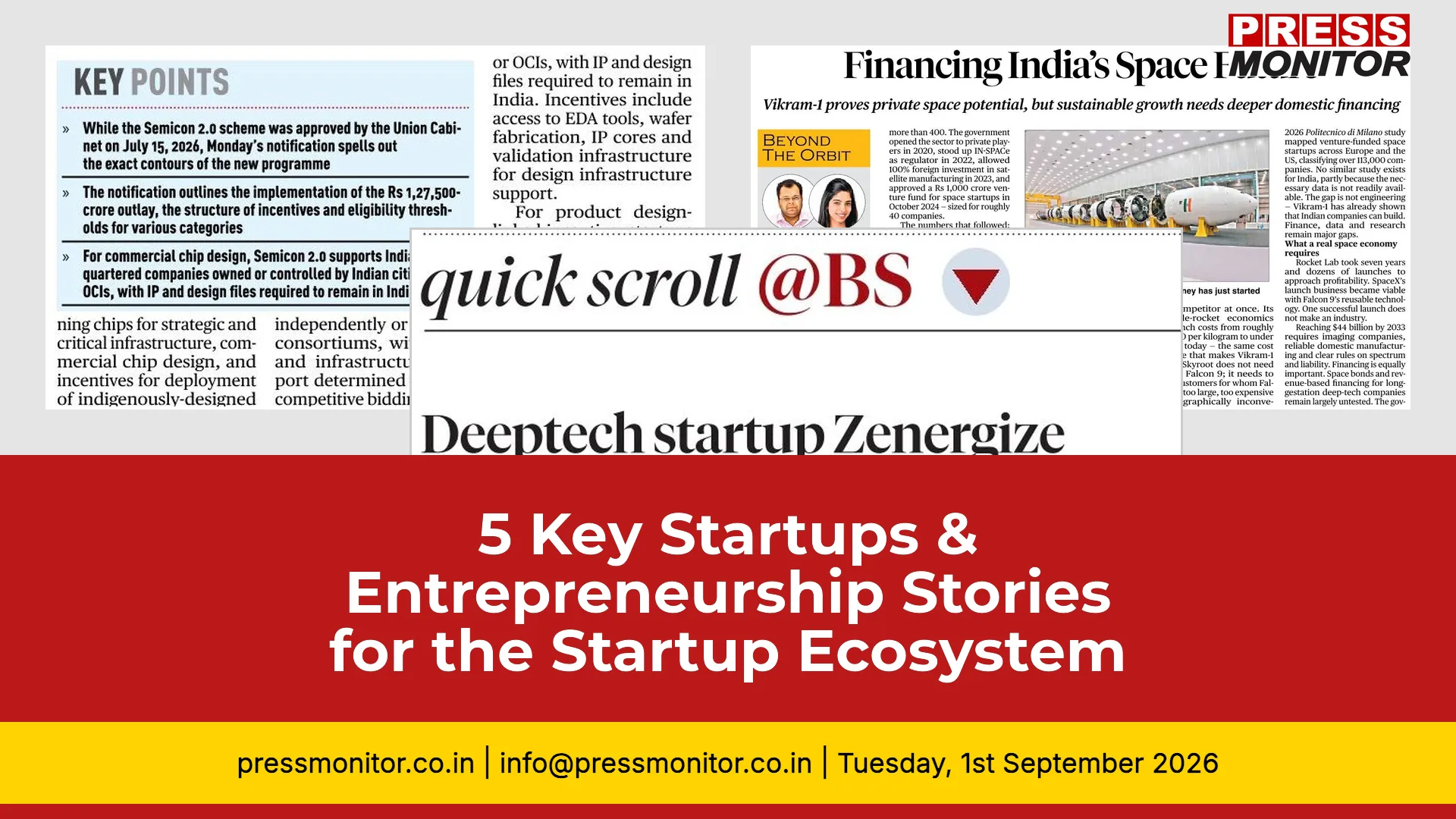 5 Key Startups & Entrepreneurship Stories for the Startup Ecosystem