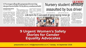 9 Urgent Women's Safety Stories for Gender Equality Advocates