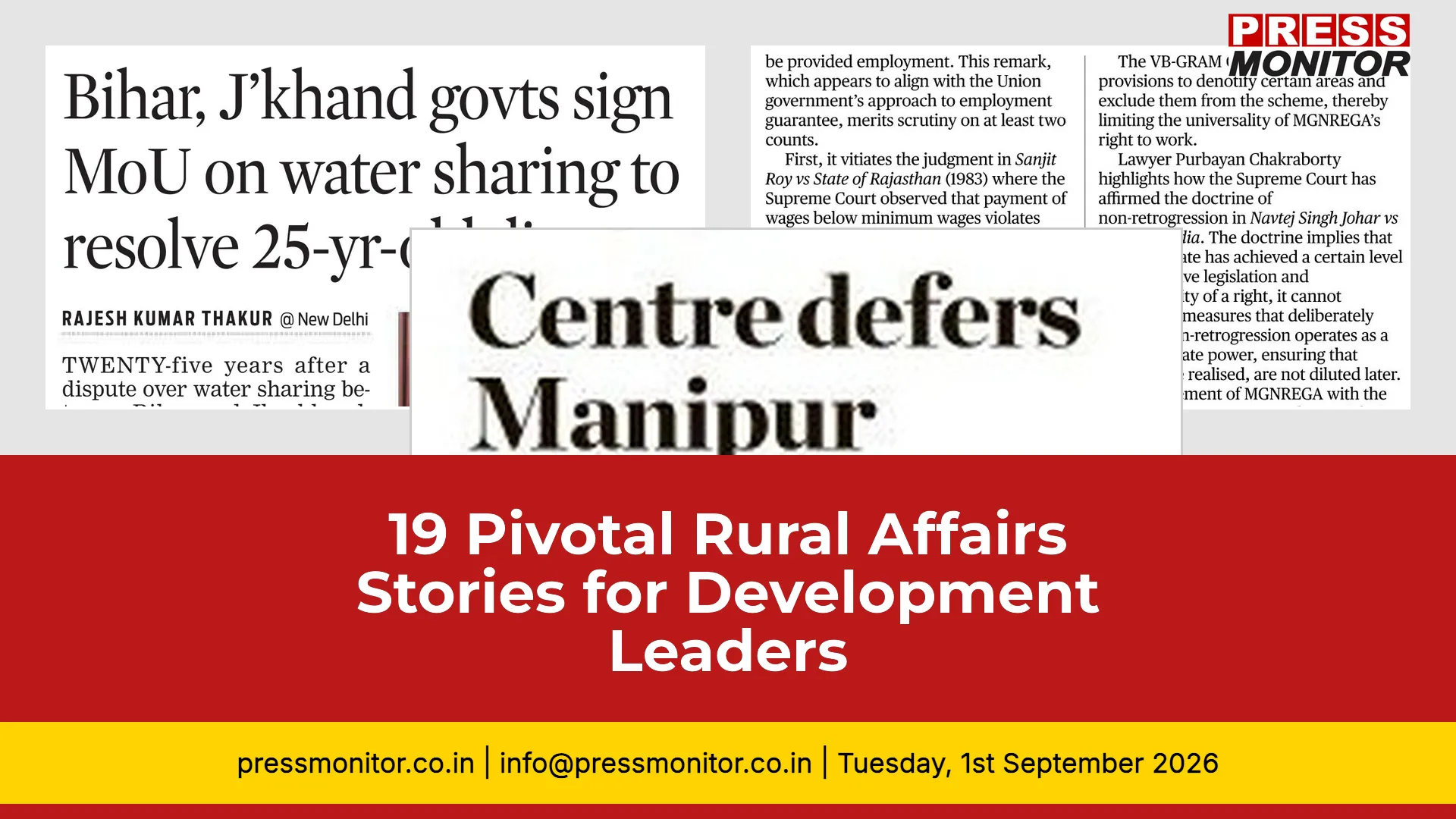 19 Pivotal Rural Affairs Stories for Development Leaders