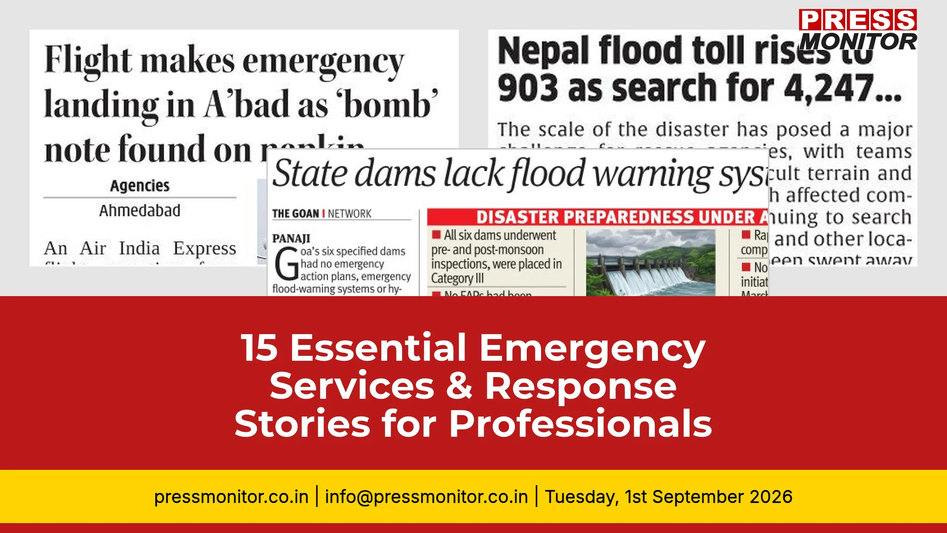 15 Essential Emergency Services & Response Stories for Disaster Management Professionals