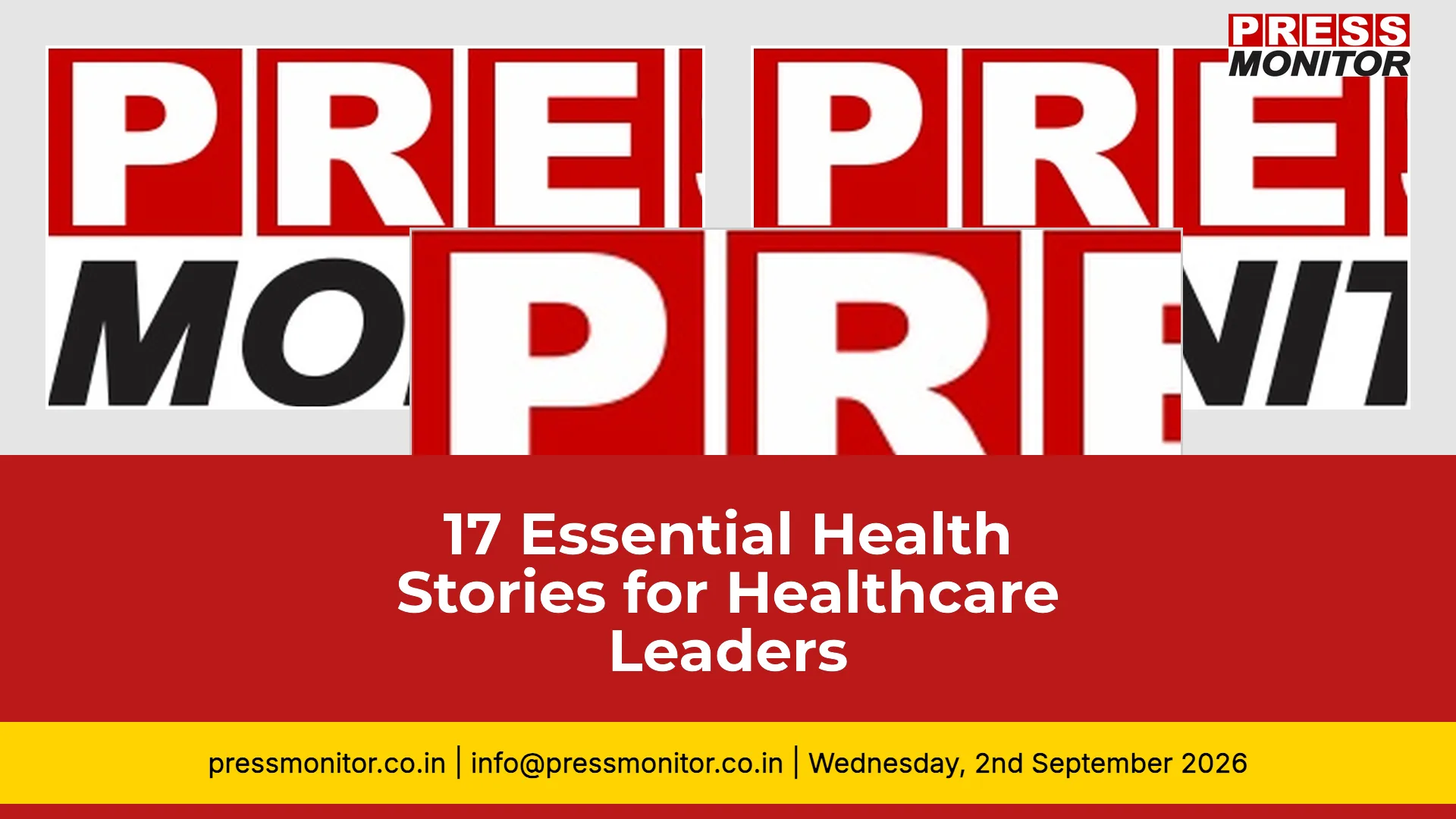17 Essential Health Stories for Healthcare Leaders