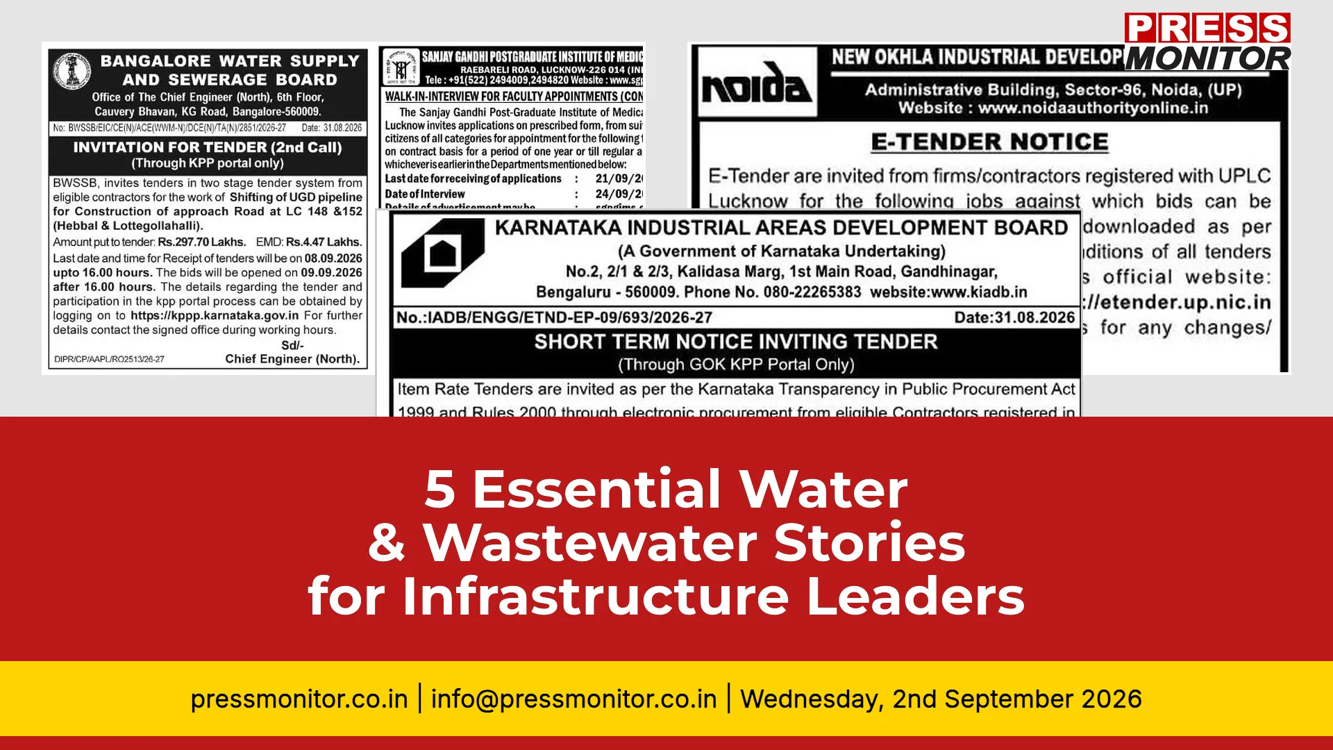 5 Essential Water & Wastewater Stories for Infrastructure Leaders