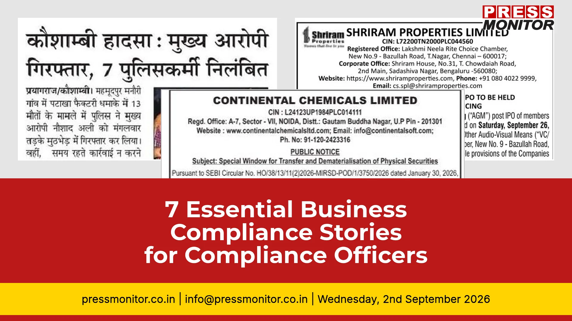 7 Essential Business Compliance Stories for Compliance Officers