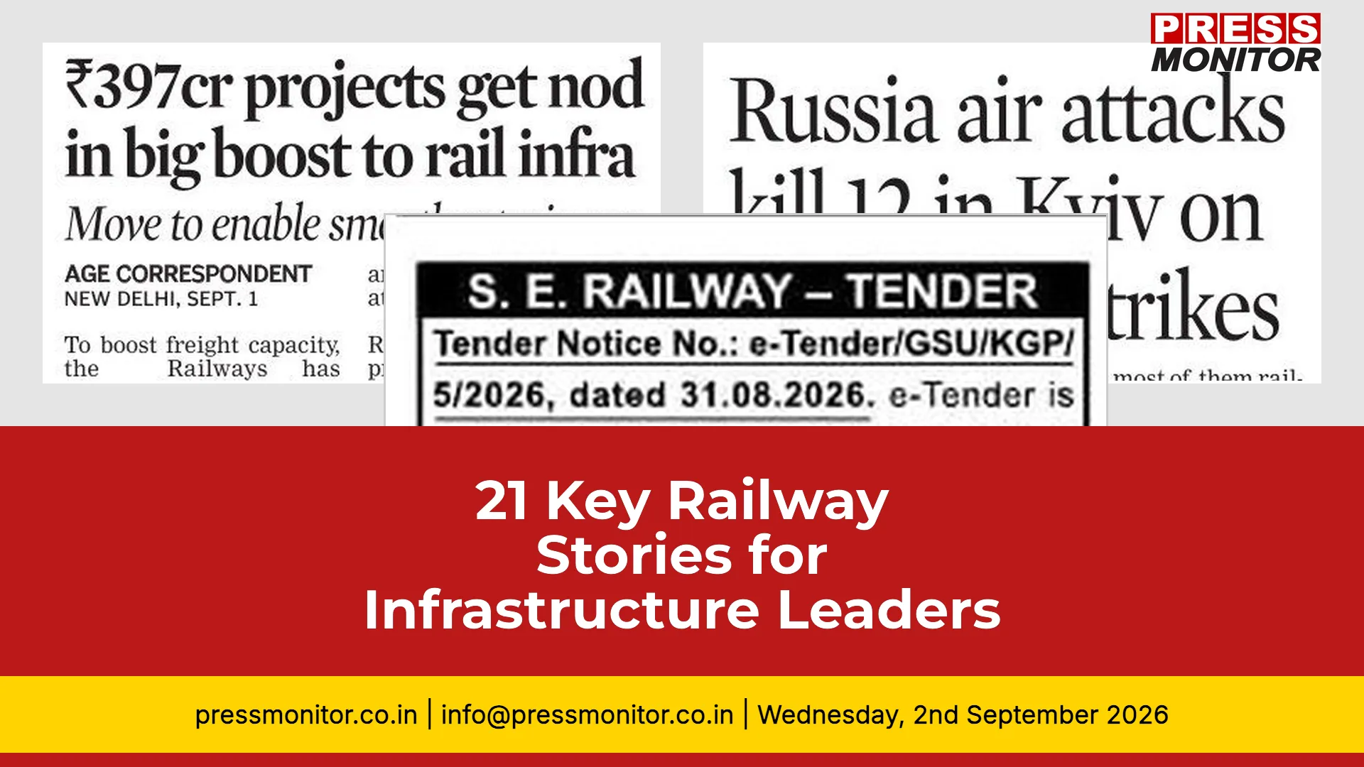 21 Key Railway Stories for Infrastructure Leaders