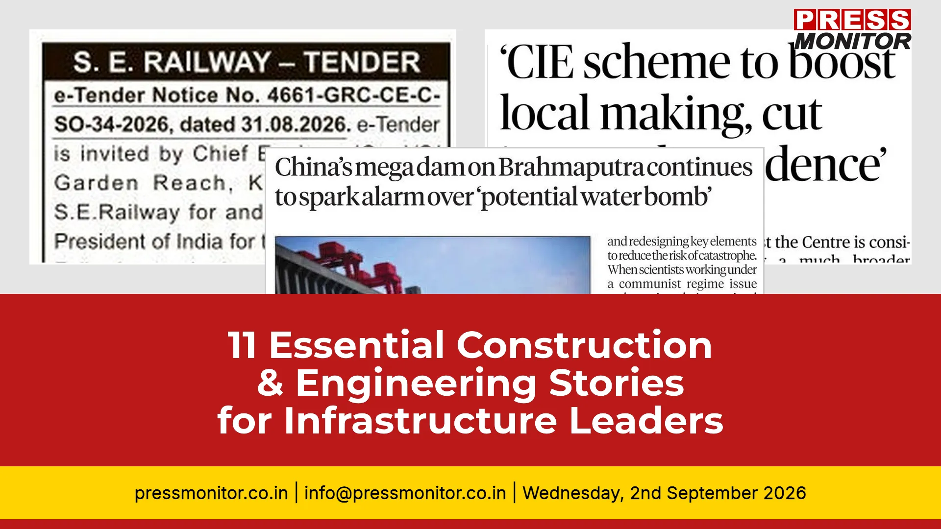 11 Essential Construction & Engineering Stories for Infrastructure Leaders