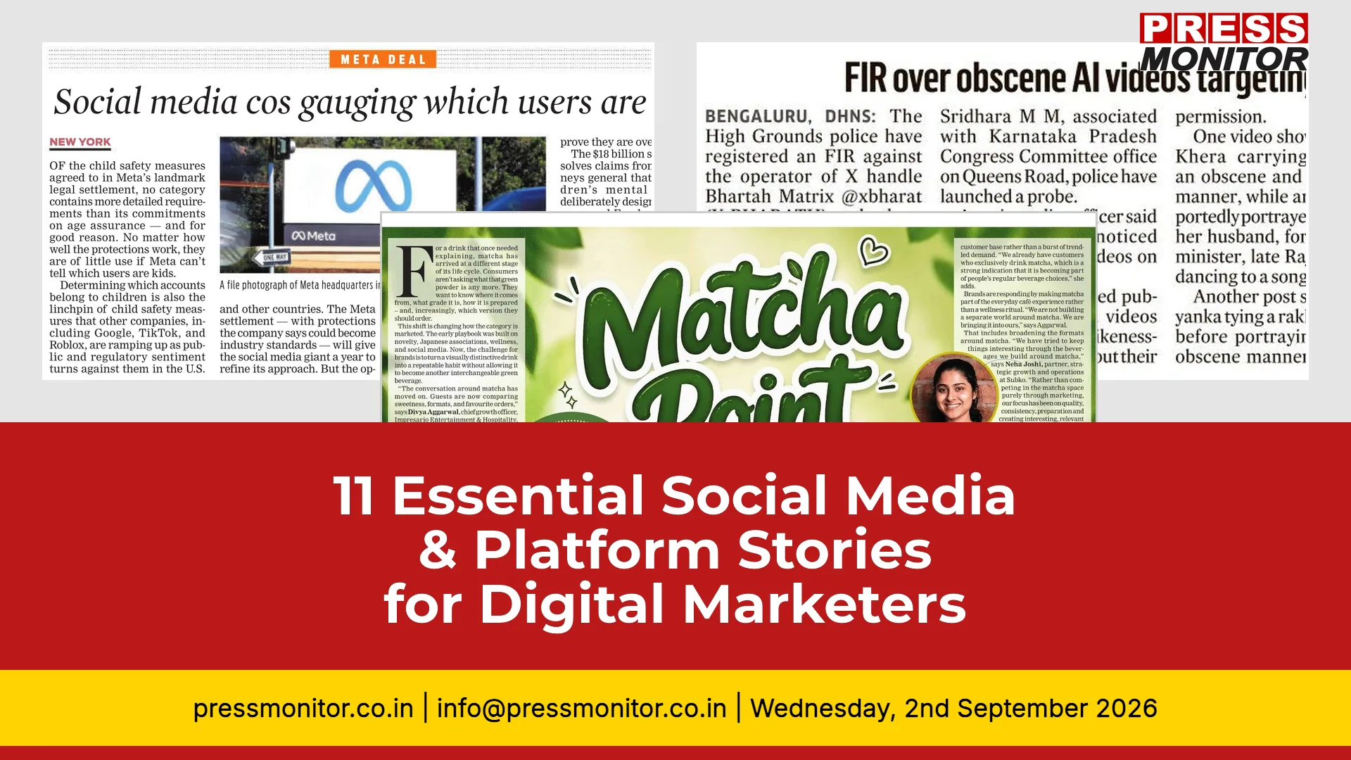 11 Essential Social Media & Platform Stories for Digital Marketers