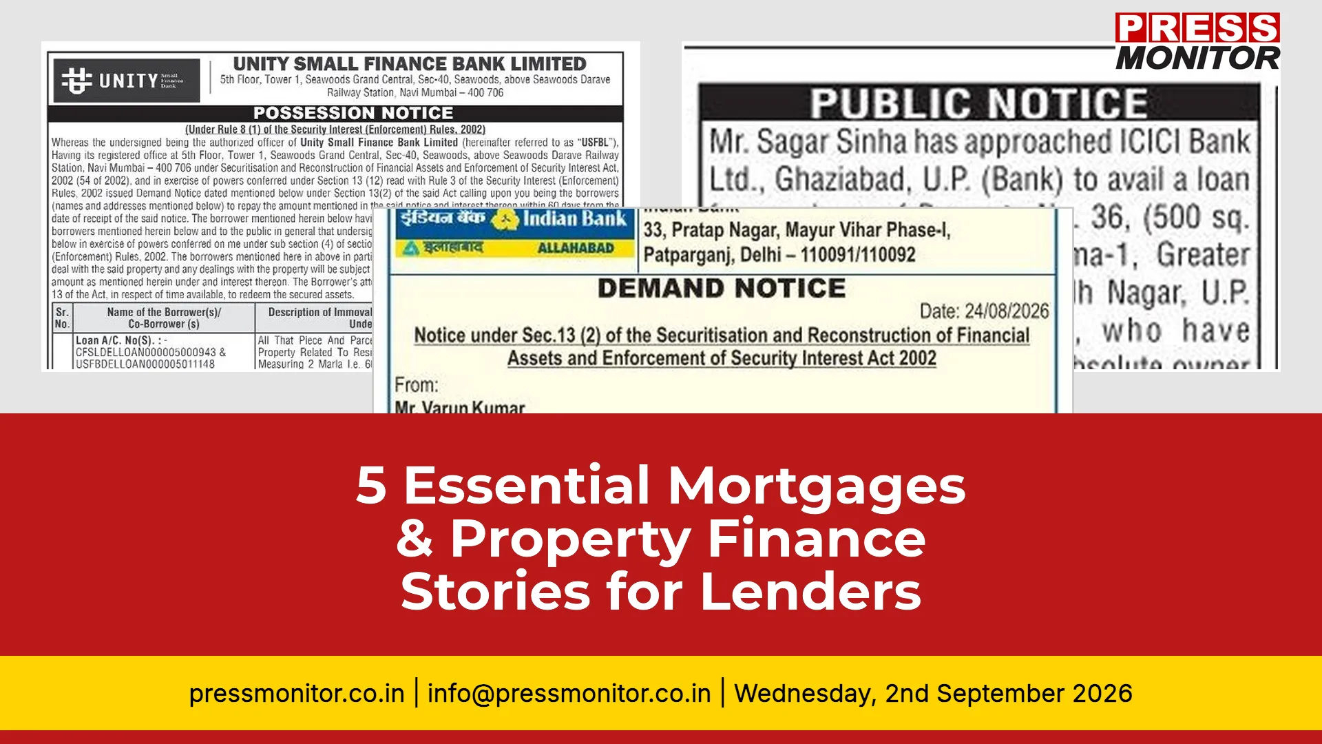 5 Essential Mortgages & Property Finance Stories for Lenders