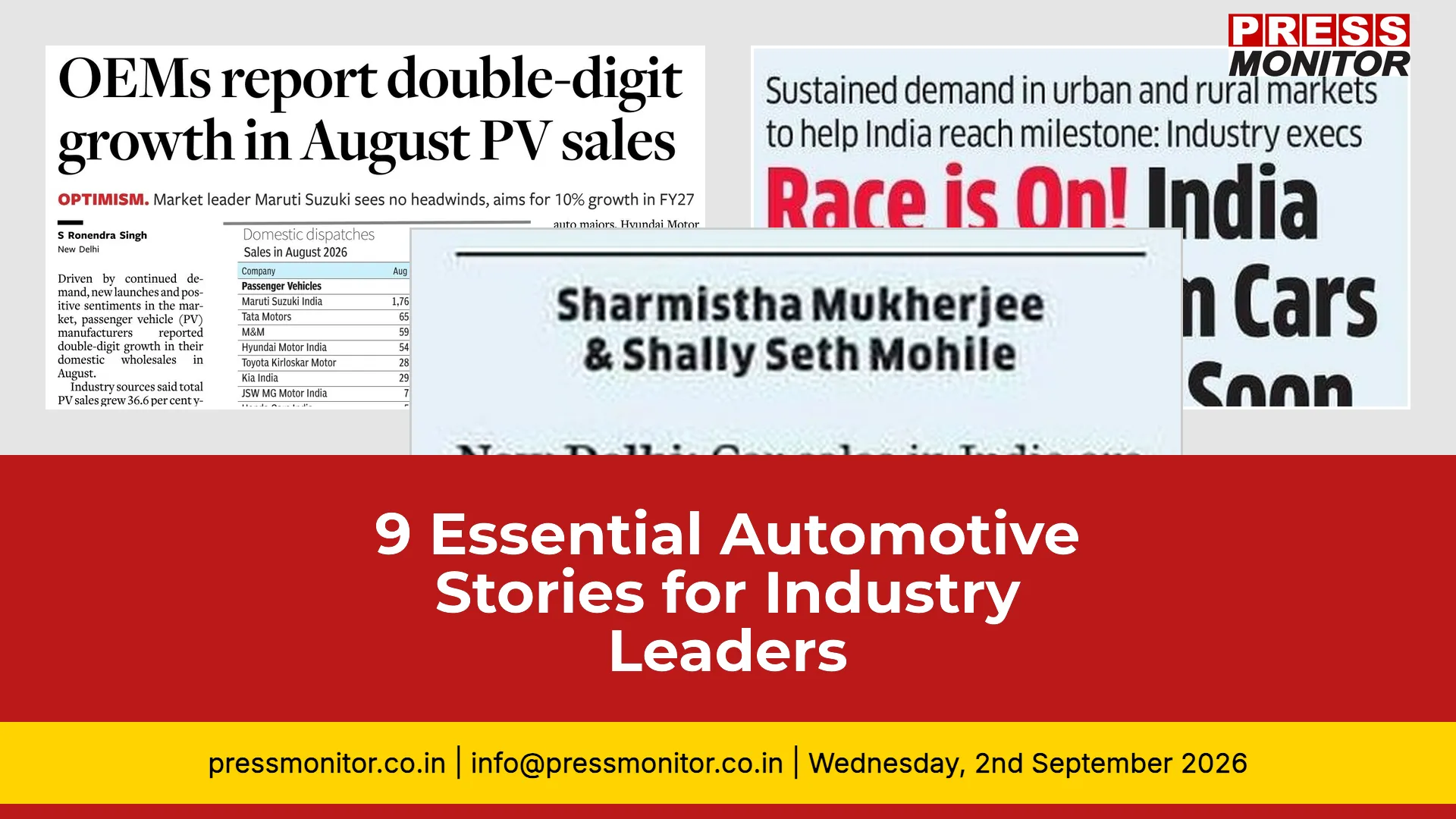 9 Essential Automotive Stories for Industry Leaders