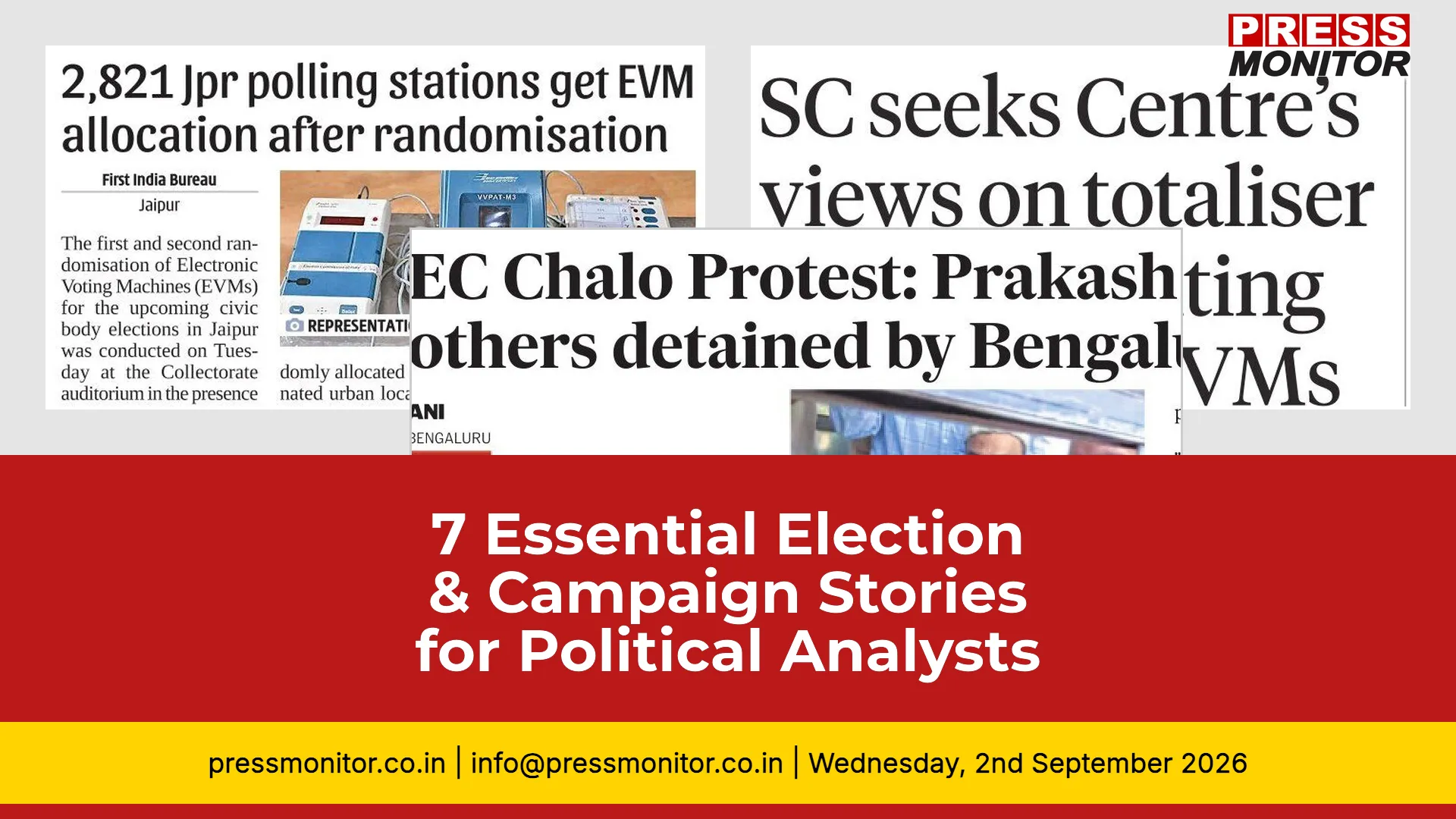 7 Essential Election & Campaign Stories for Political Analysts