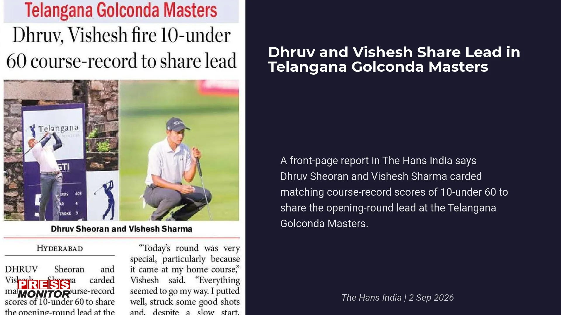 1 Key Golf Story for Golf Industry Professionals