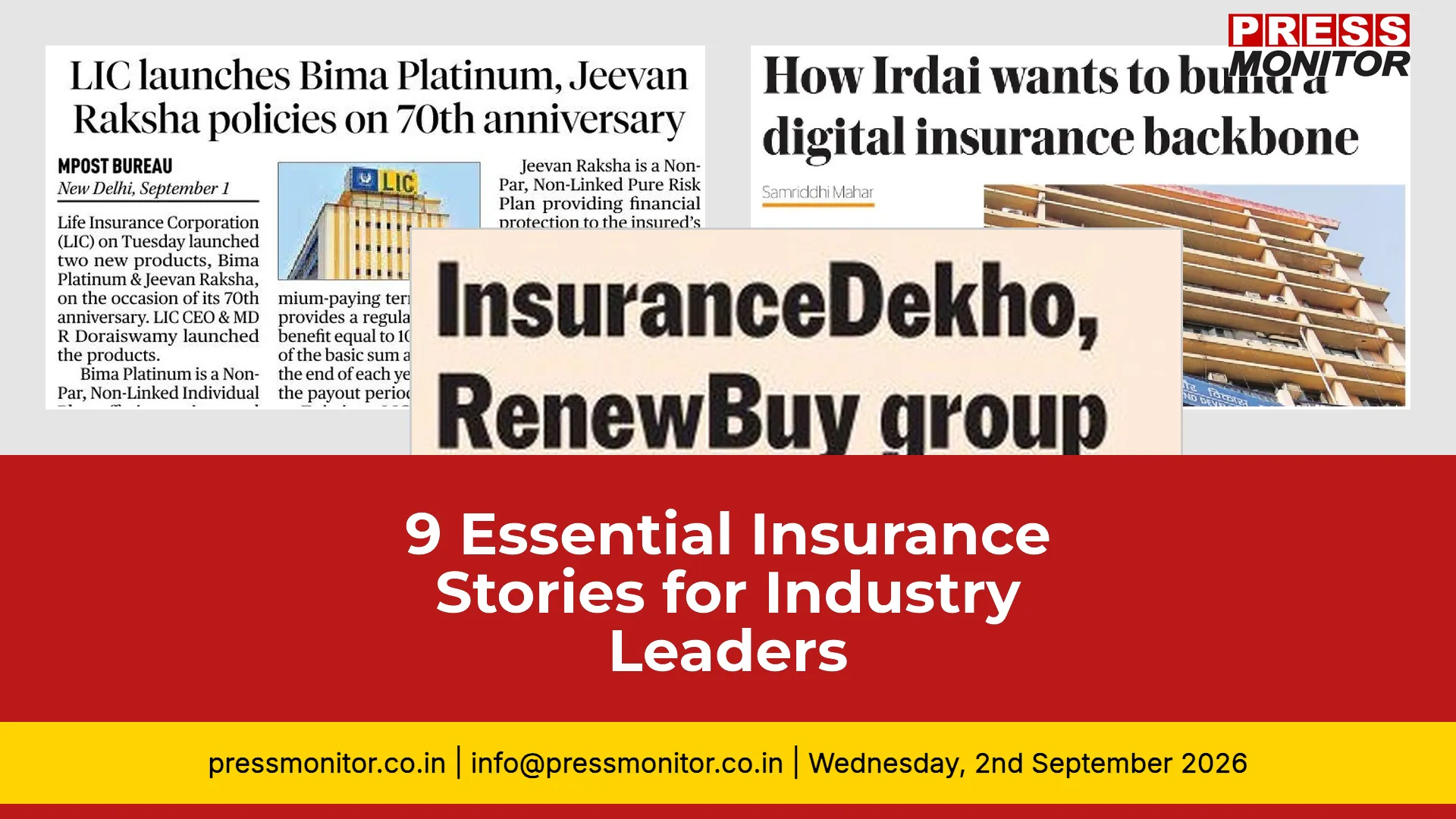 9 Essential Insurance Stories for Industry Leaders
