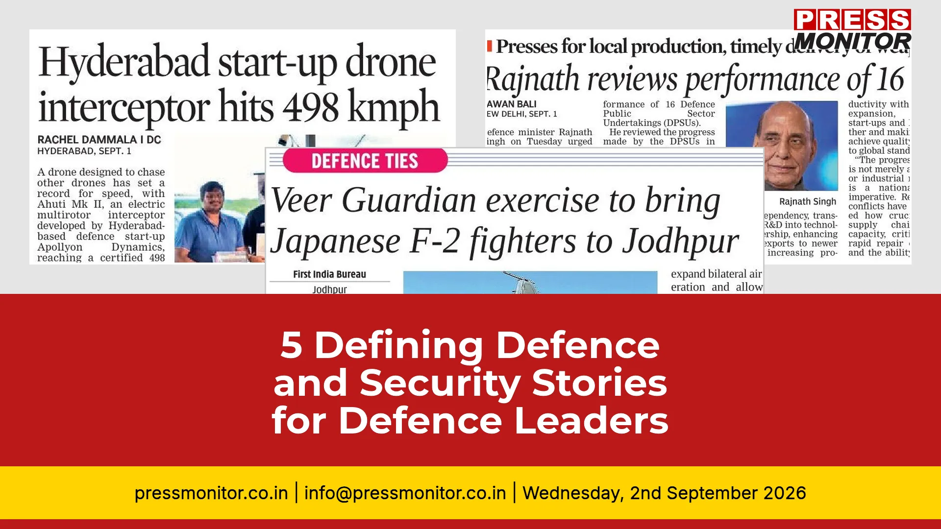 5 Defining Defence and Security Stories for Defence Leaders