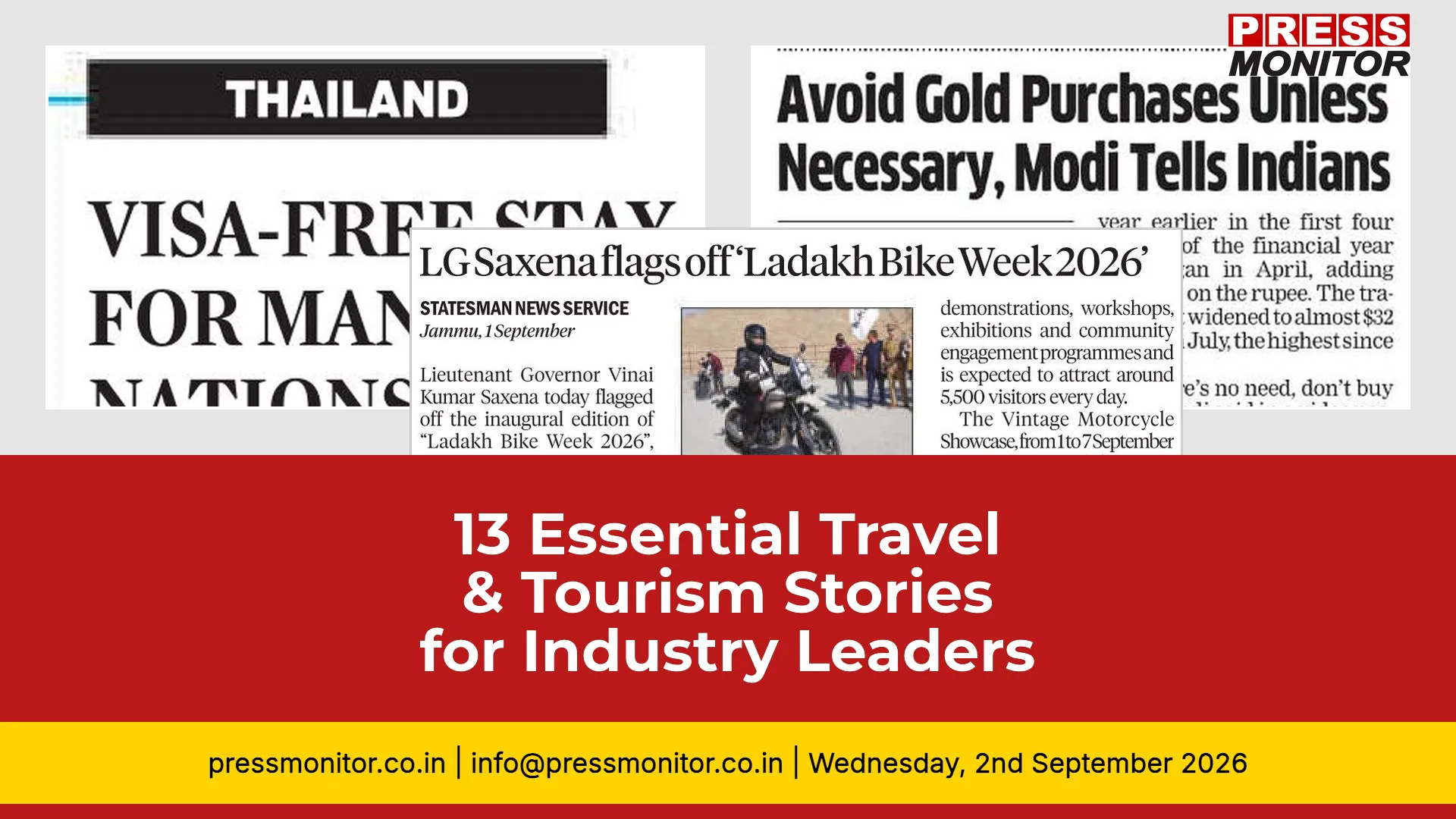 13 Essential Travel & Tourism Stories for Industry Leaders